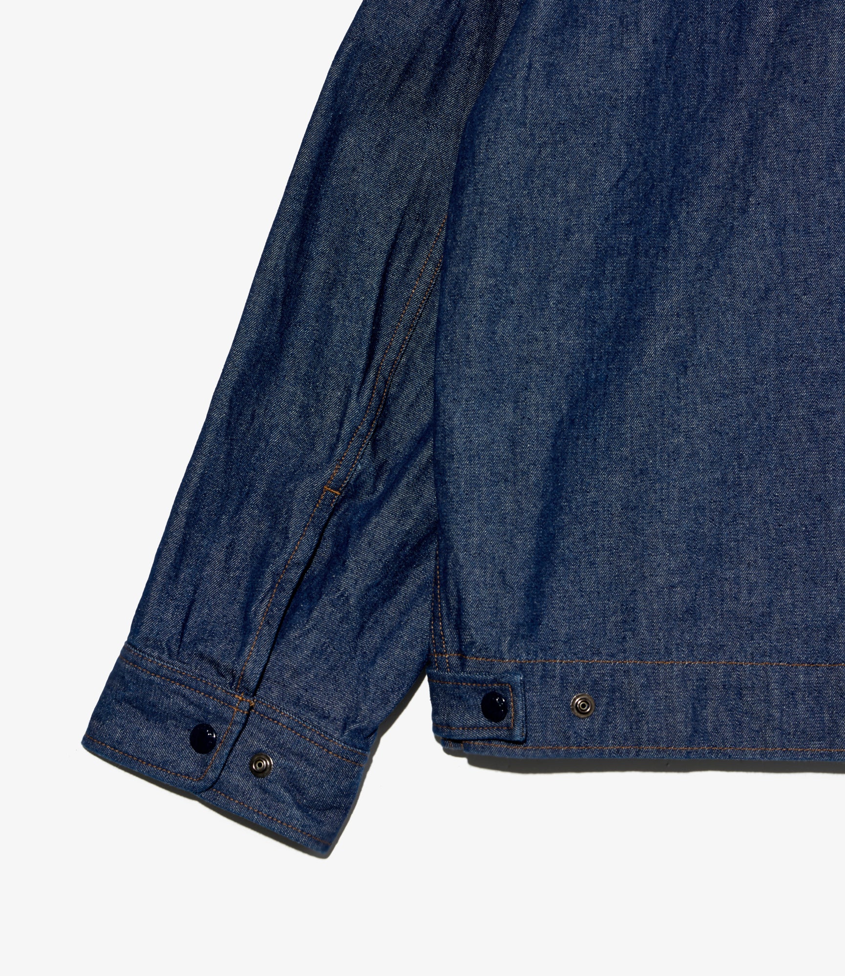 Short Jacket - Indigo Industrial 8oz Denim - Image 4