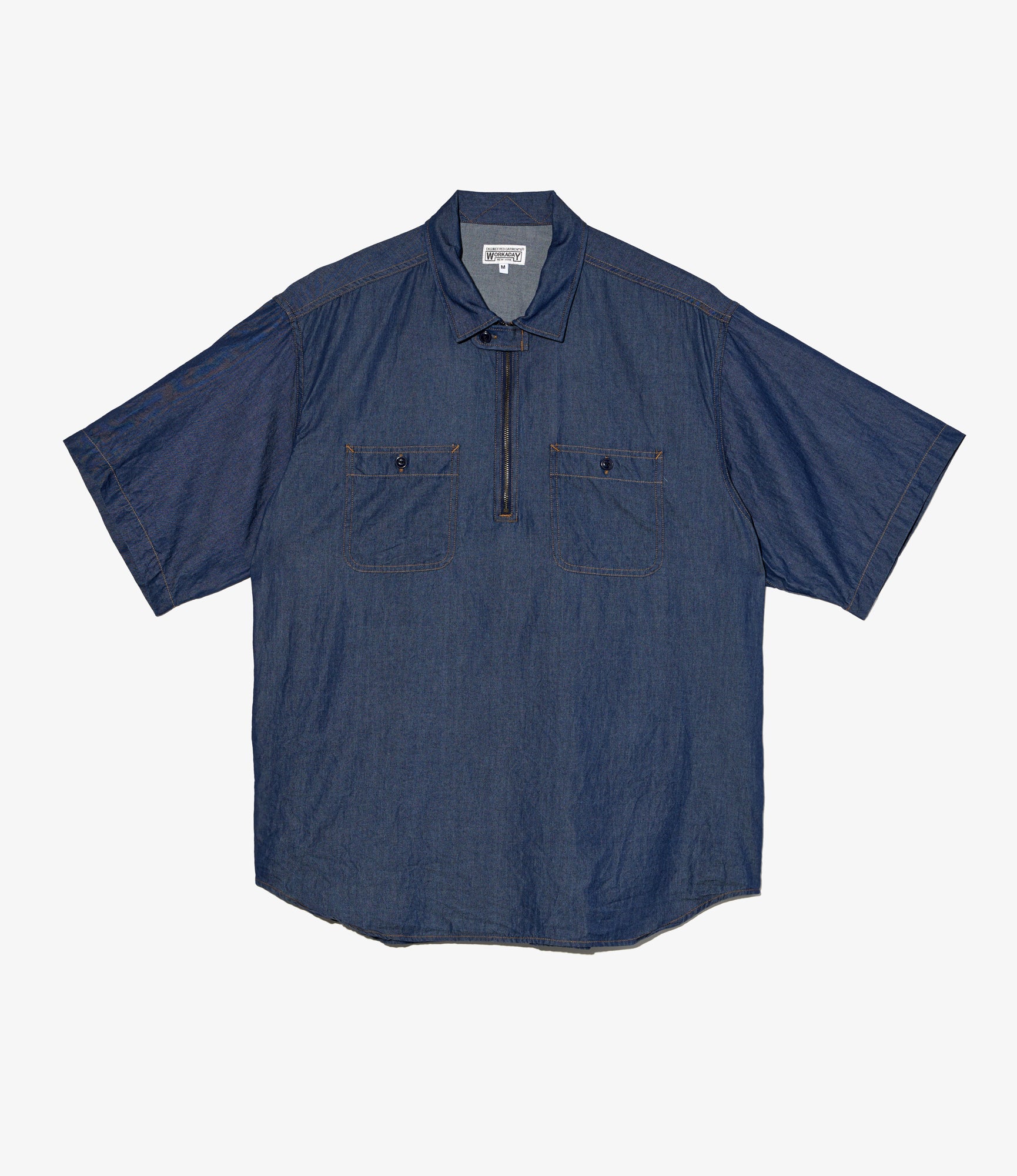 Spinnaker Shirt - Indigo 4.5oz Denim Shirting