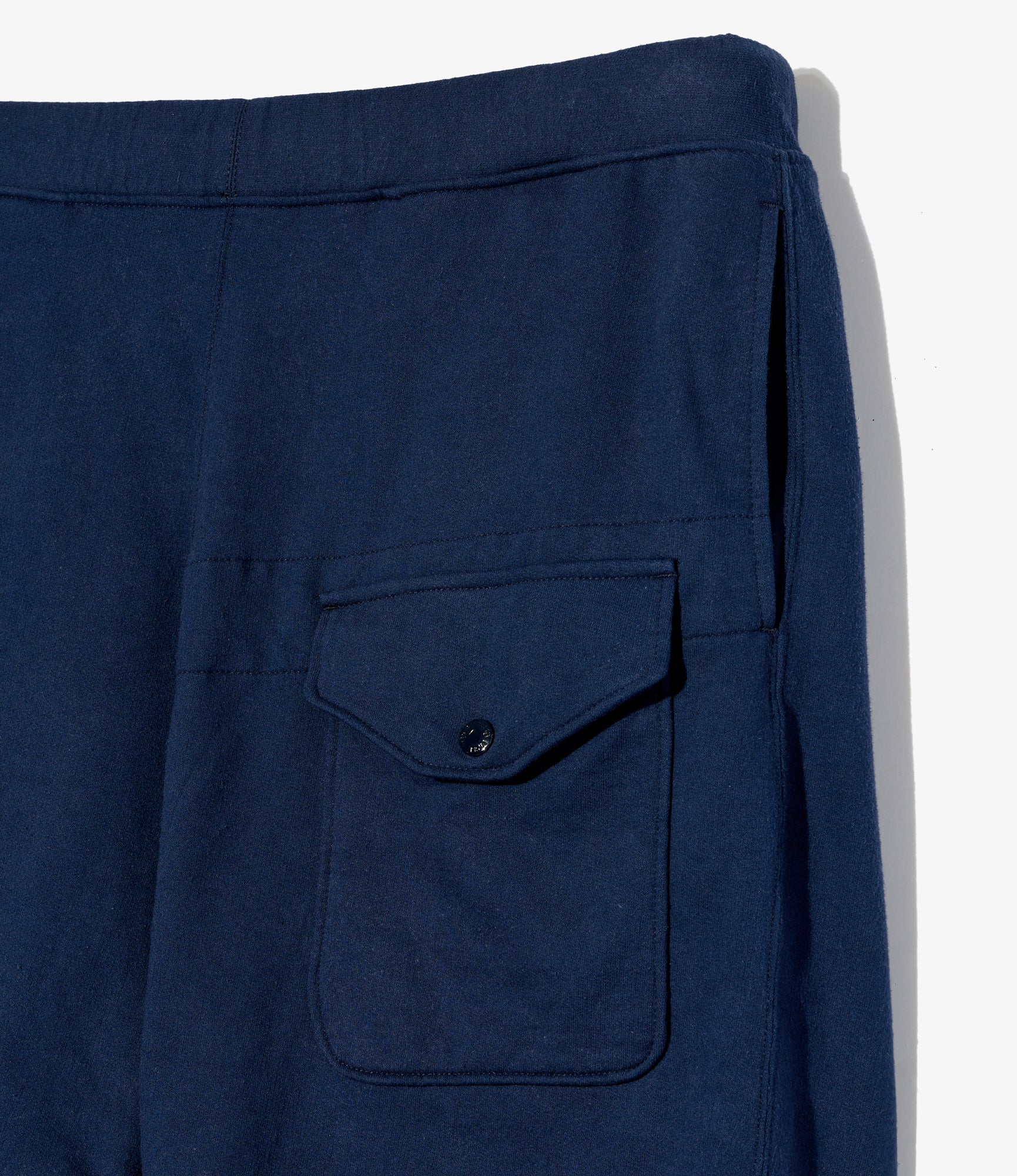 Sweat Short - Navy Cotton French Terry - Image 3