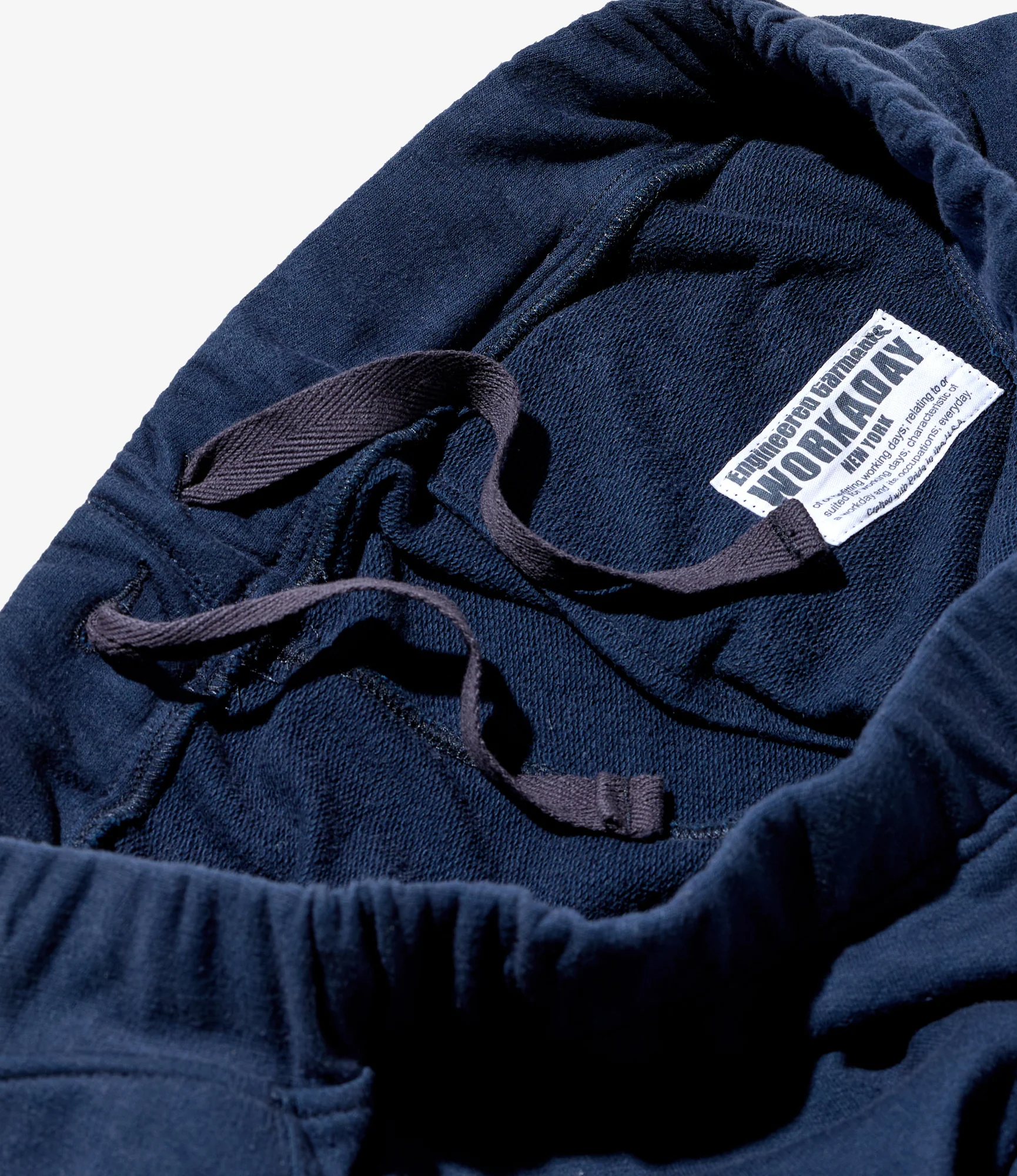 Sweat Short - Navy Cotton French Terry - Image 4