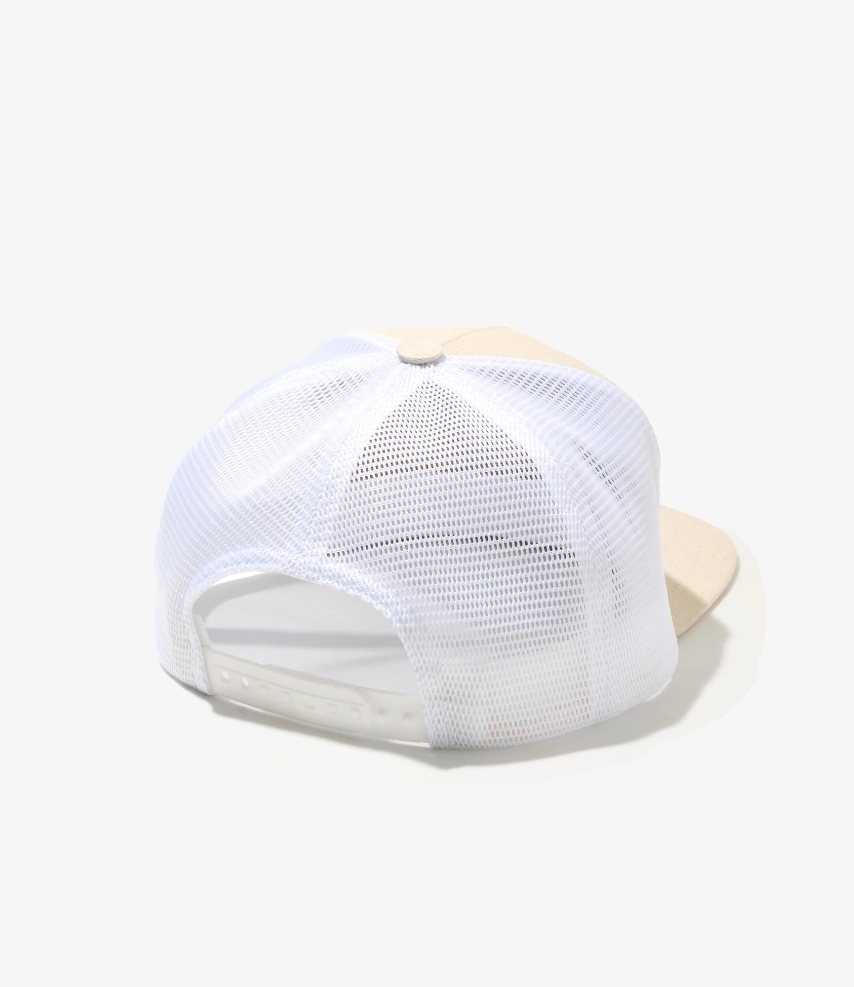 Trucker Mesh Cap - Natural 7oz Cotton HB Twill - Image 2