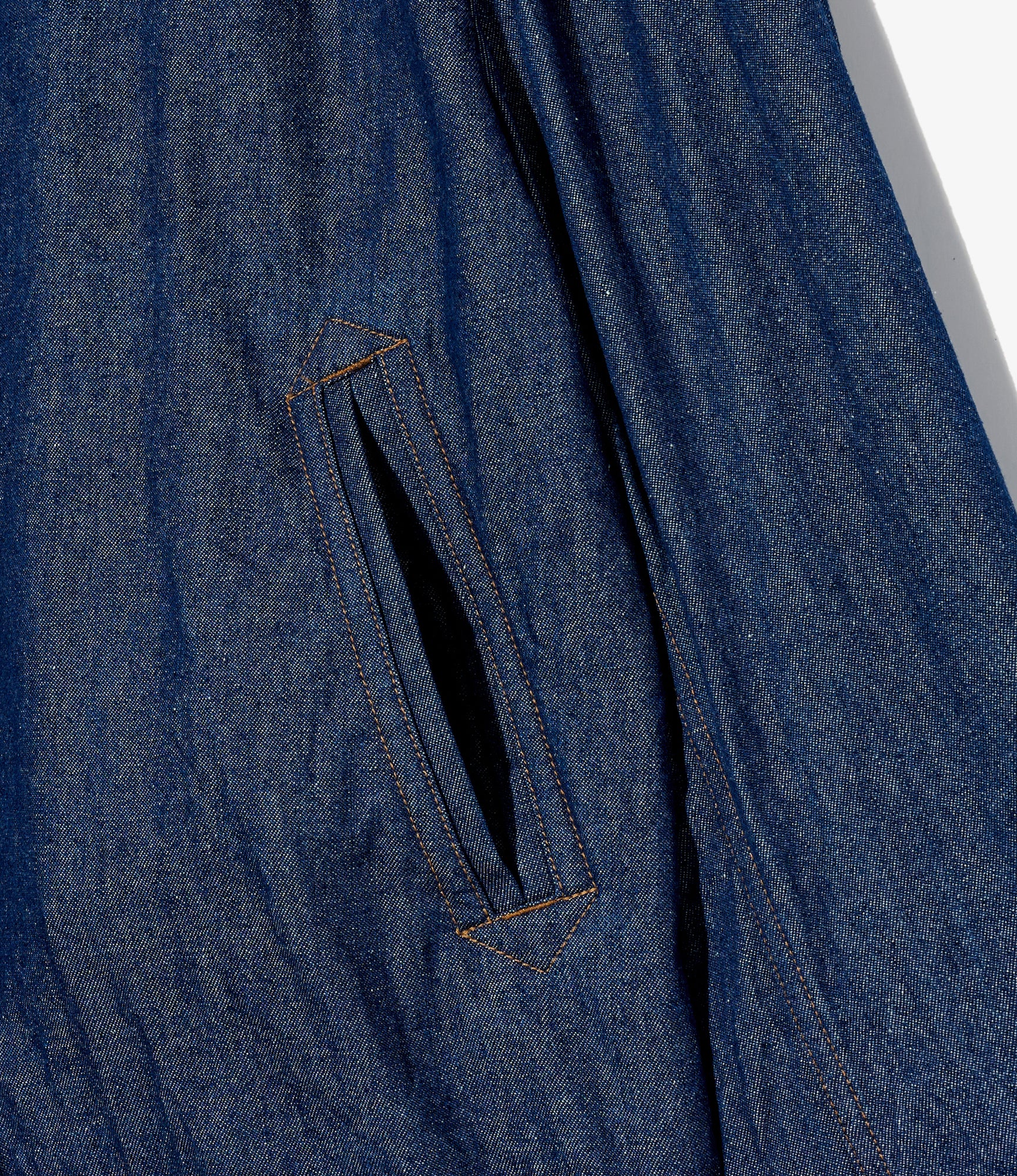 USNA Jacket - Indigo Industrial 8oz Denim - Image 3