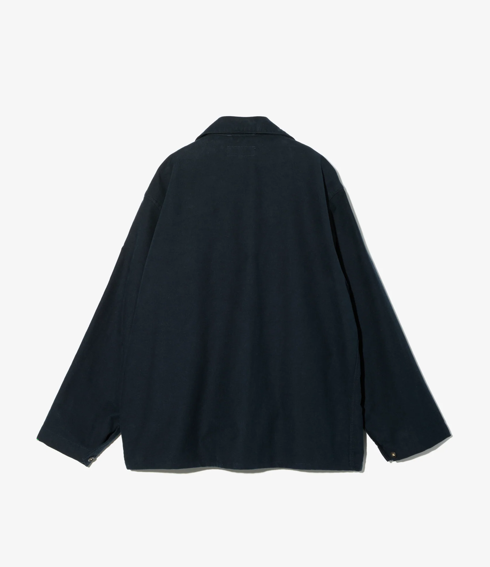 Utility Jacket - Dk. Navy Cotton Moleskin - Image 2