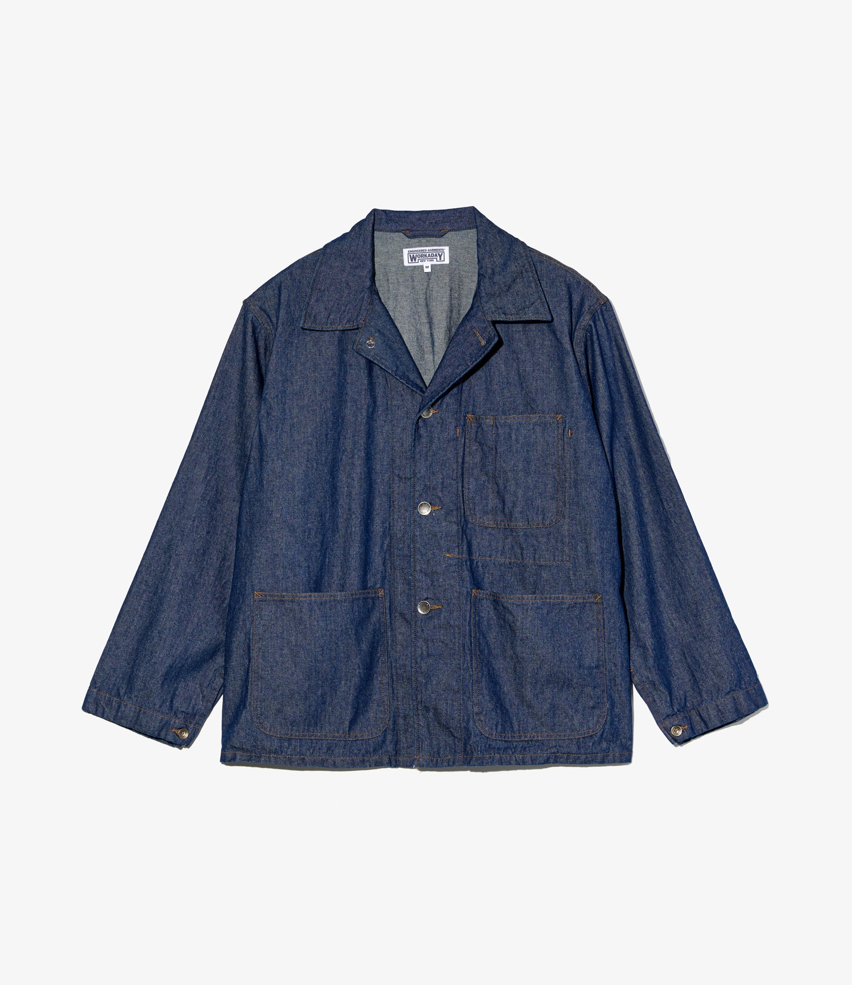Utility Jacket - Indigo Industrial 8oz Denim