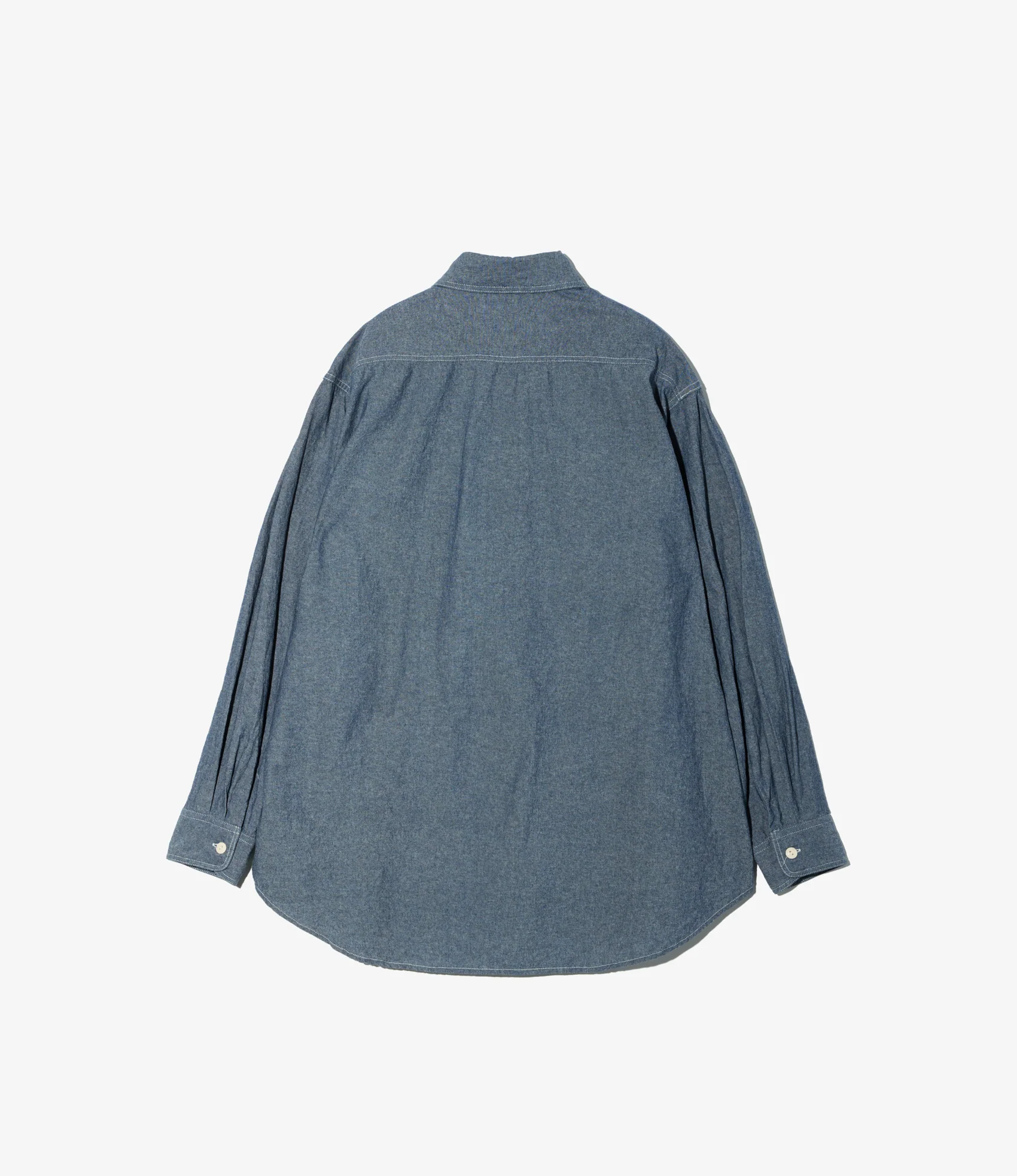 Utility Shirt - Indigo 4.5oz Cotton Chambray - Image 2