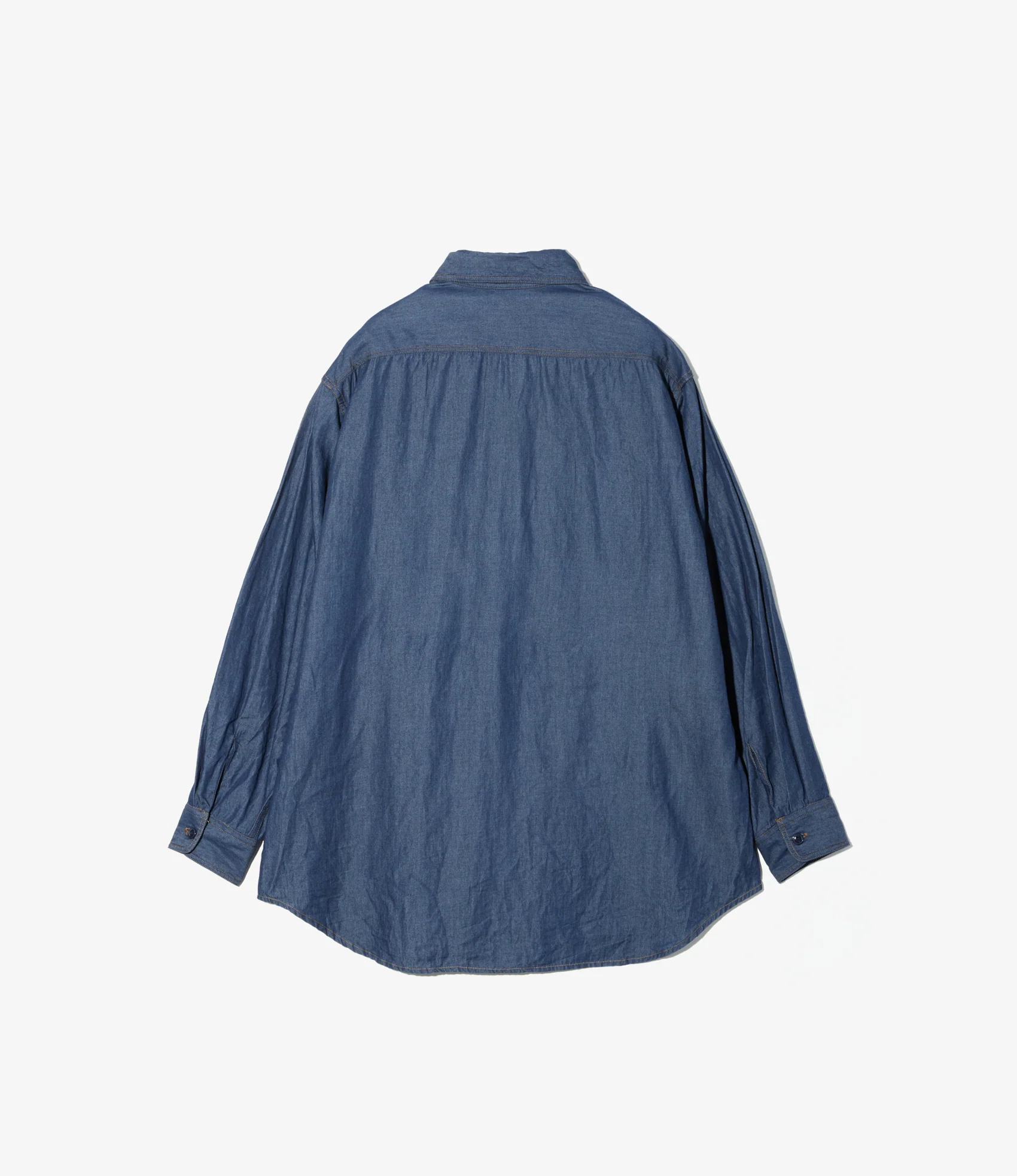 Utility Shirt - Indigo 4.5oz Denim Shirting - Image 2