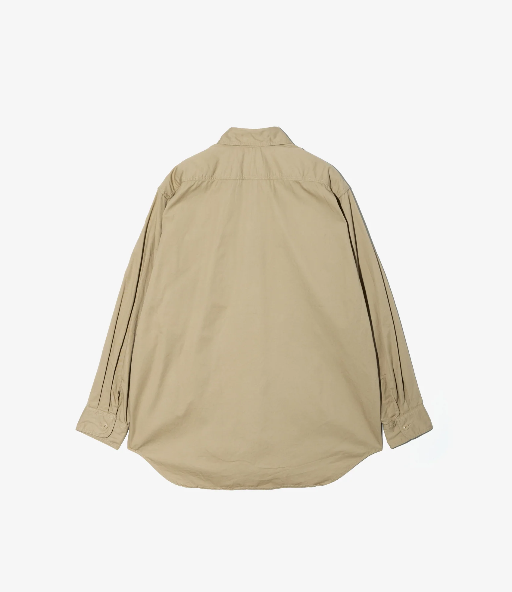 Utility Shirt - Khaki Cotton Micro Sanded Twill - Image 2