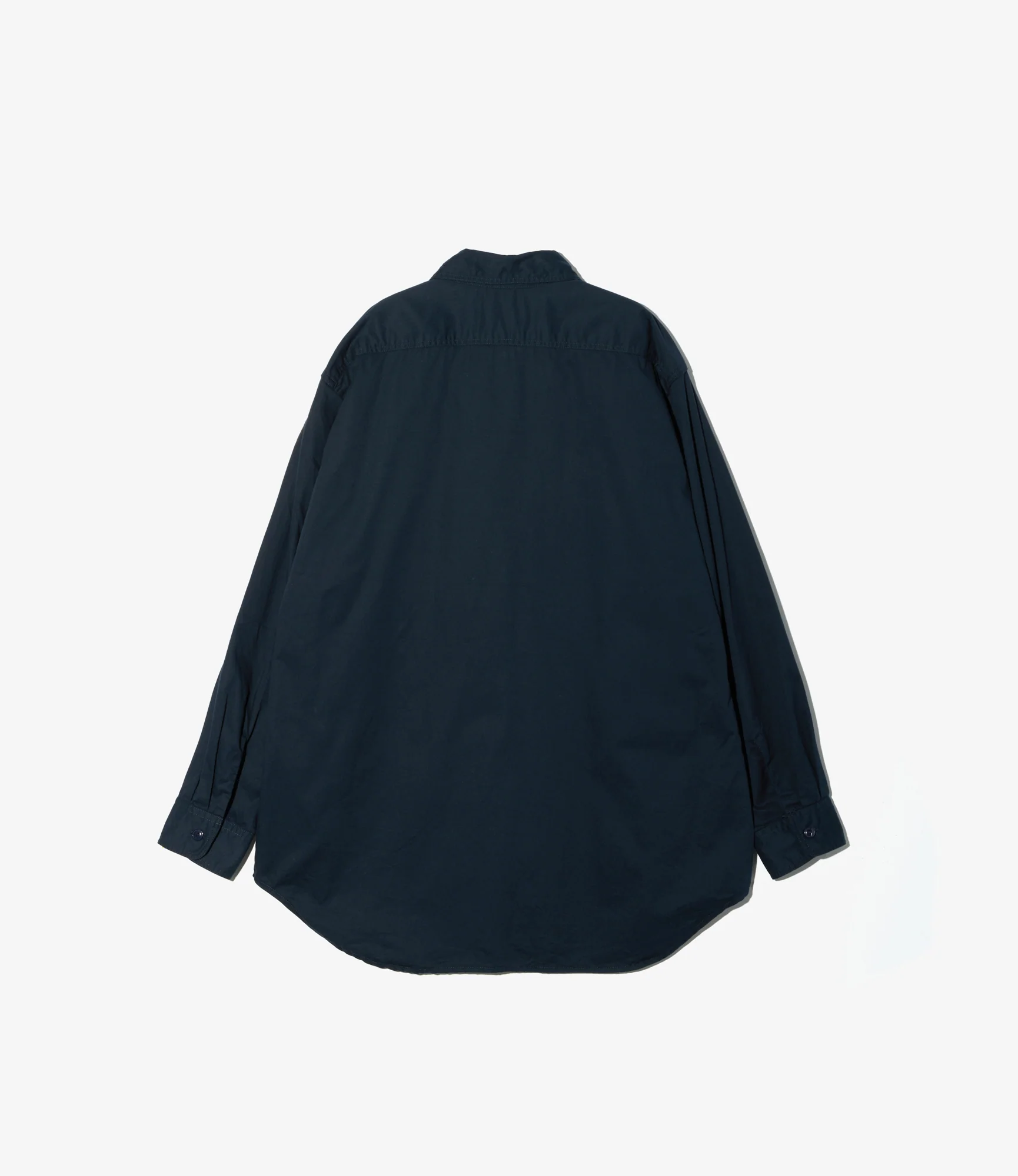 Utility Shirt - Navy Cotton Micro Sanded Twill - Image 2