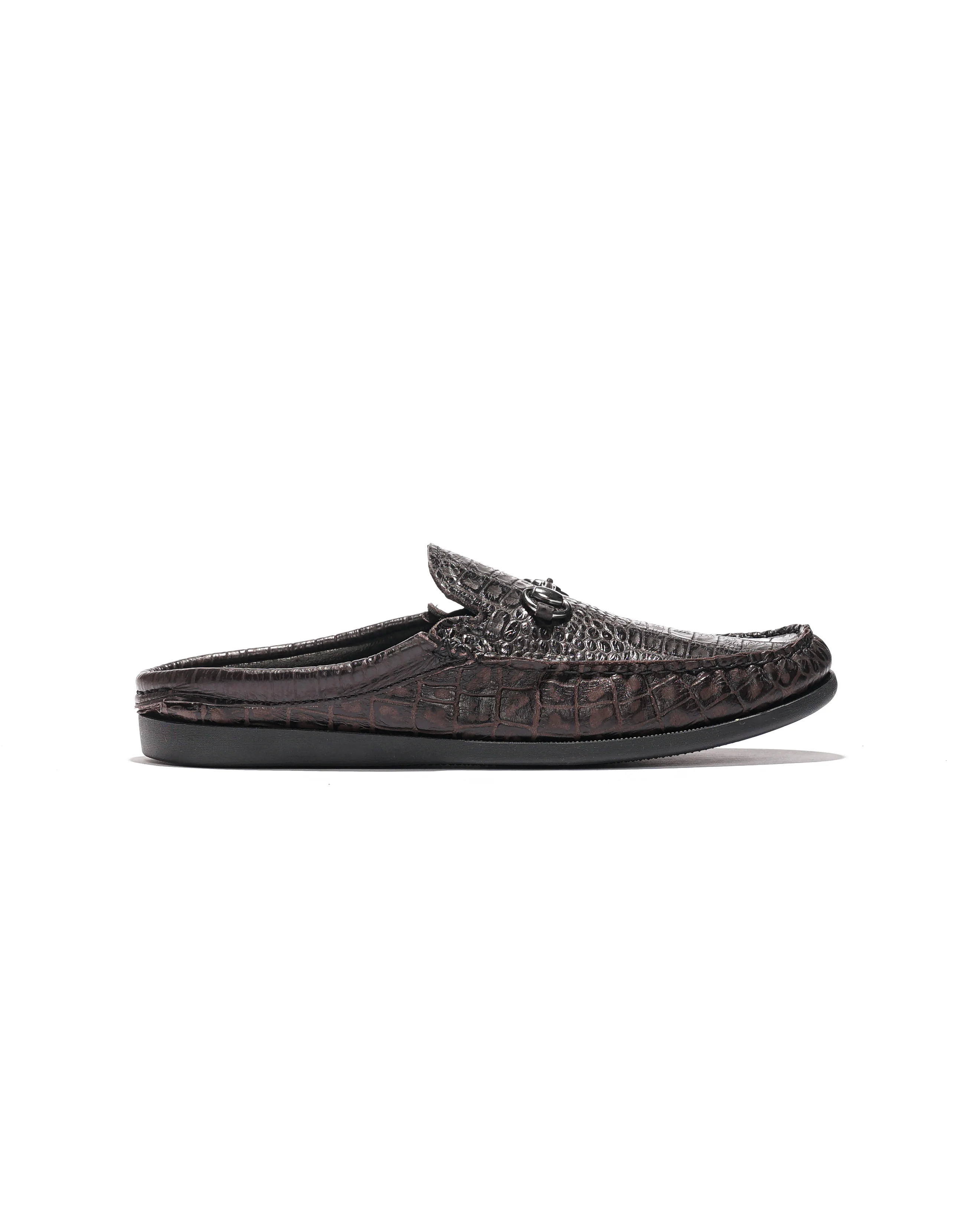 EG x Easymoc - Easy Bit Moc - Dk Brown Croc Emb - Image 3