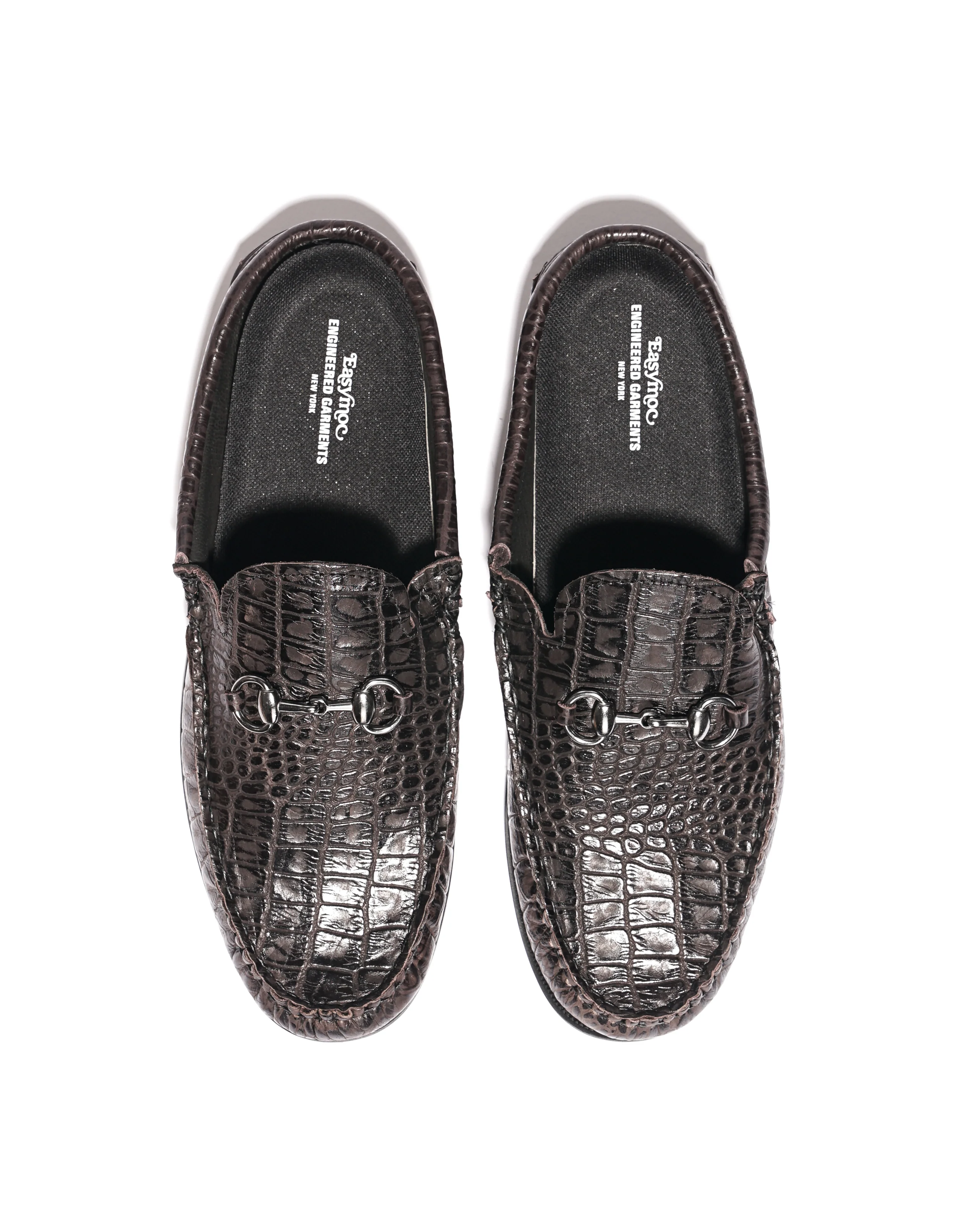 EG x Easymoc - Easy Bit Moc - Dk Brown Croc Emb - Image 4