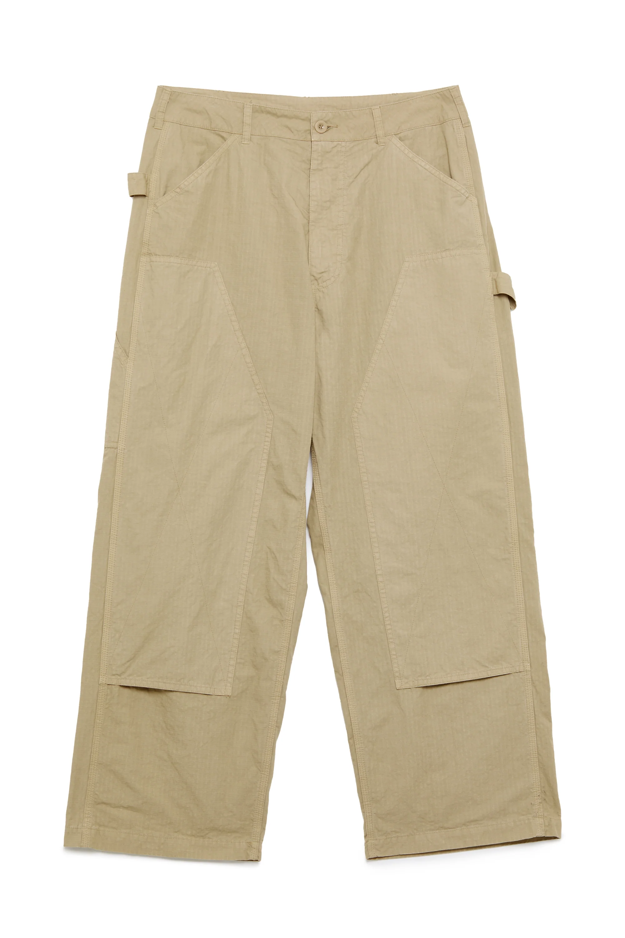 EG x Roy Roger's Workwear - Painter Pant - Khaki G. Dye Ripstop