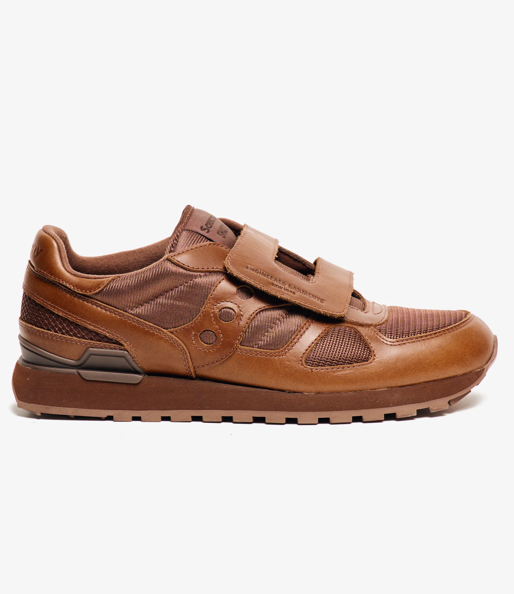 EG x Saucony - Shadow Velcro - Brown - Image 2