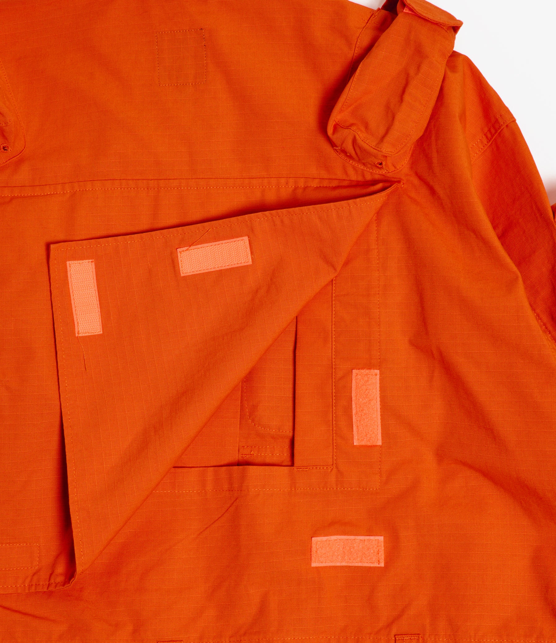 EGxBeams+ | Pradio Jacket | Orange Cotton Ripstop - Image 6