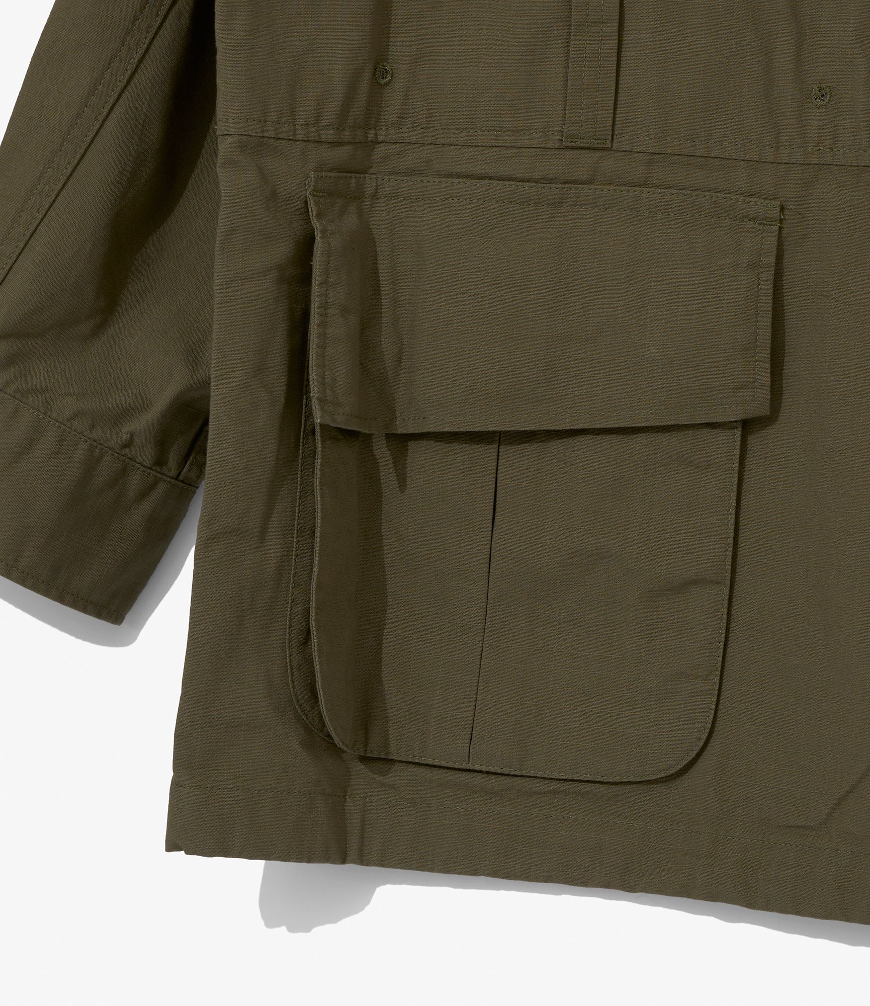EGxBeams+ | Pradio Jacket | Ranger Green Cotton Ripstop - Image 5