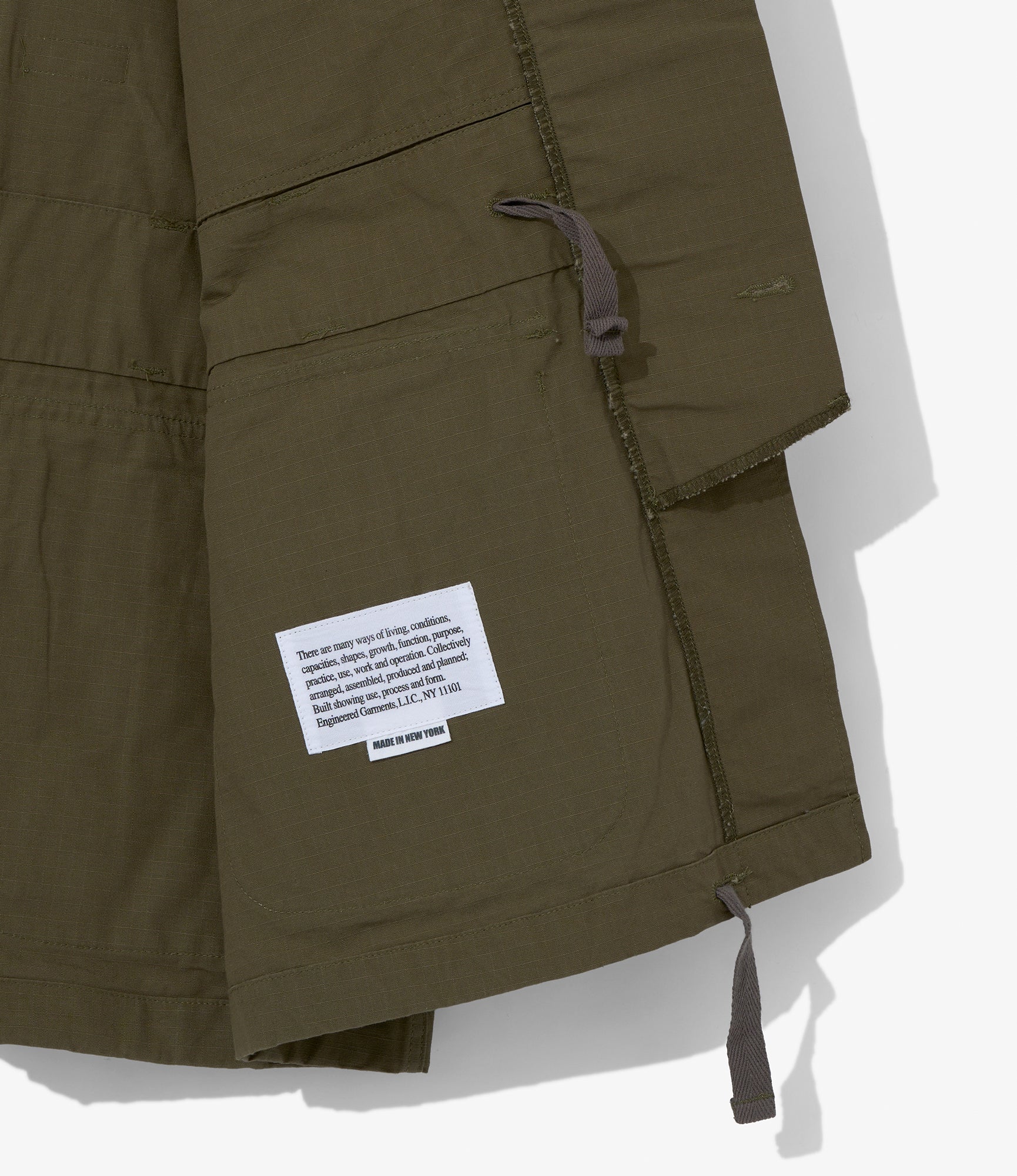 EGxBeams+ | Pradio Jacket | Ranger Green Cotton Ripstop - Image 7