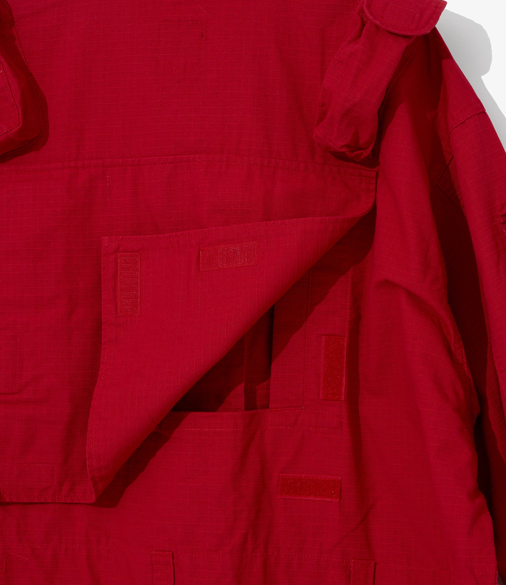EGxBeams+ | Pradio Jacket | Red Cotton Ripstop - Image 6