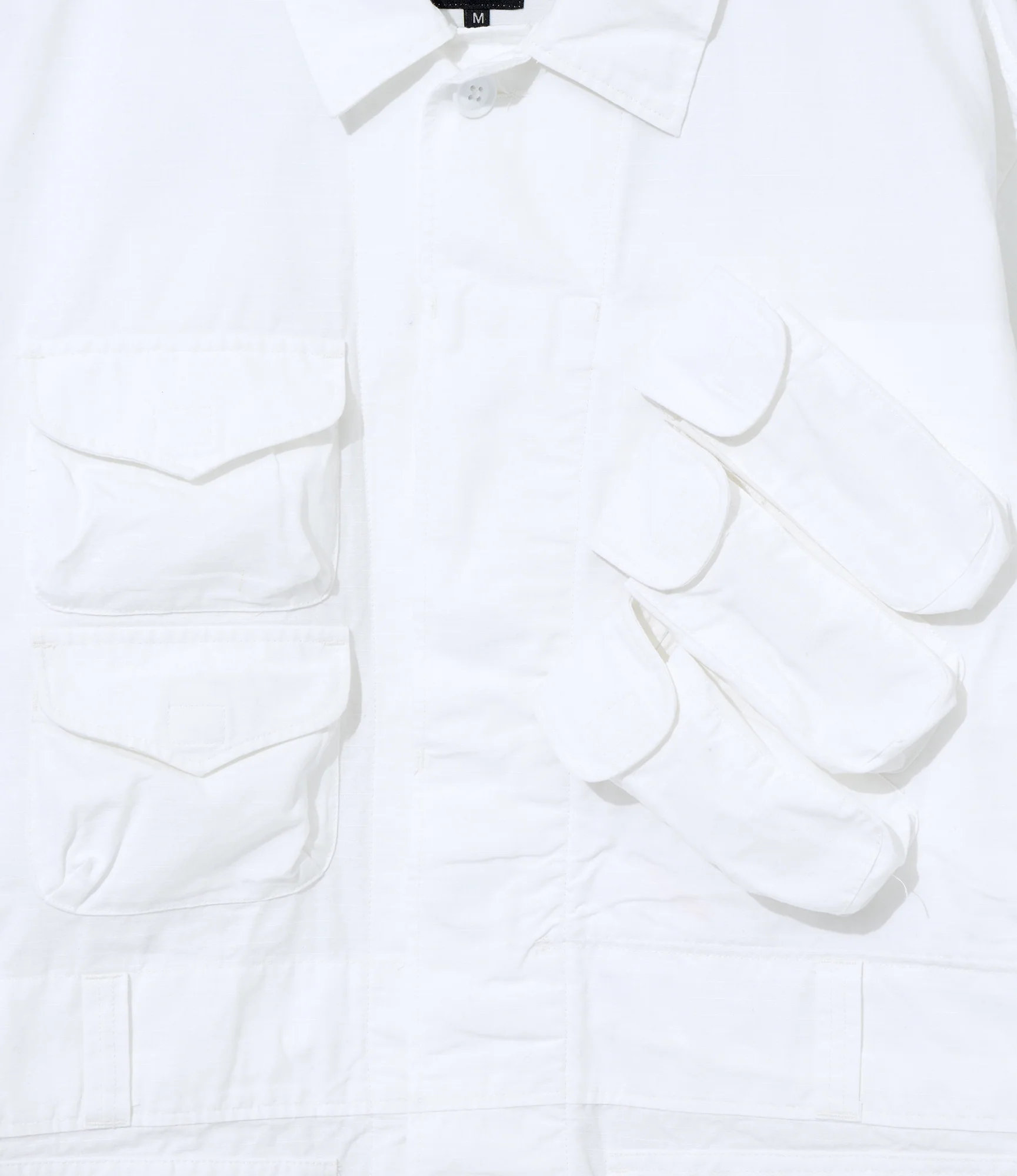EGxBeams+ | Pradio Jacket | White Cotton Ripstop - Image 3