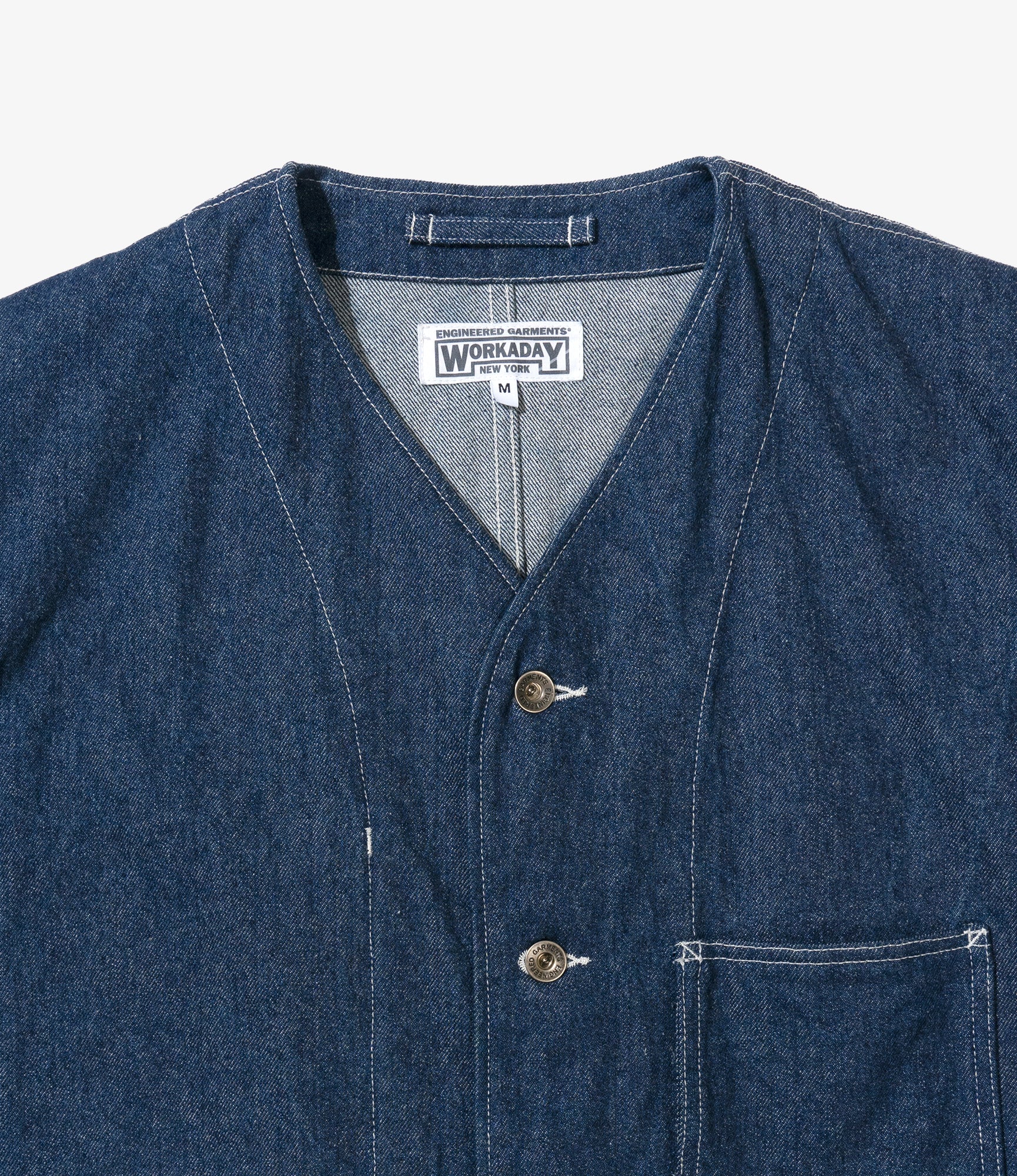 Engineer Short Jacket - Indigo 12oz Denim - Image 3