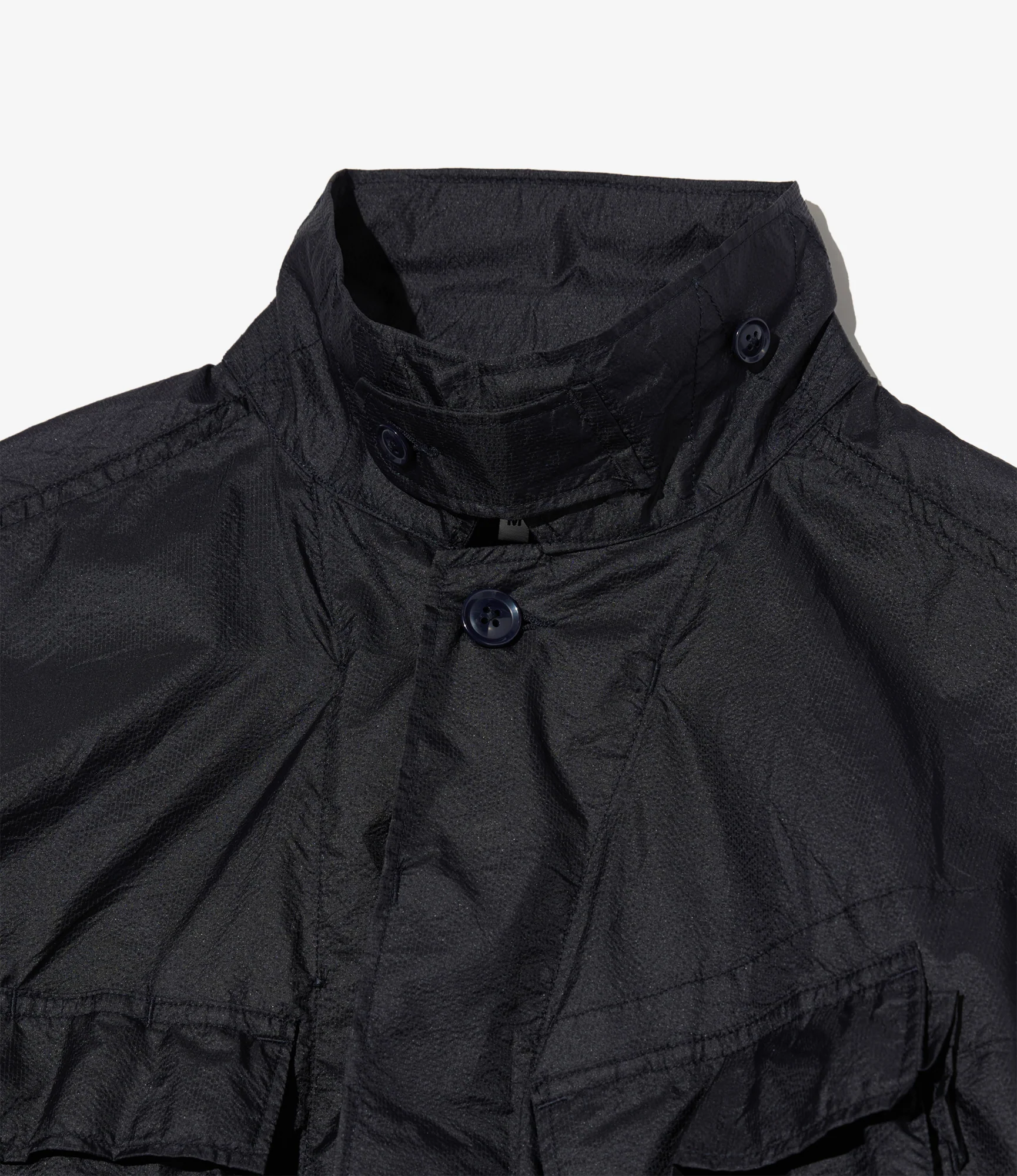 BDU Jacket - Dk. Navy Nylon Micro Ripstop - Image 3