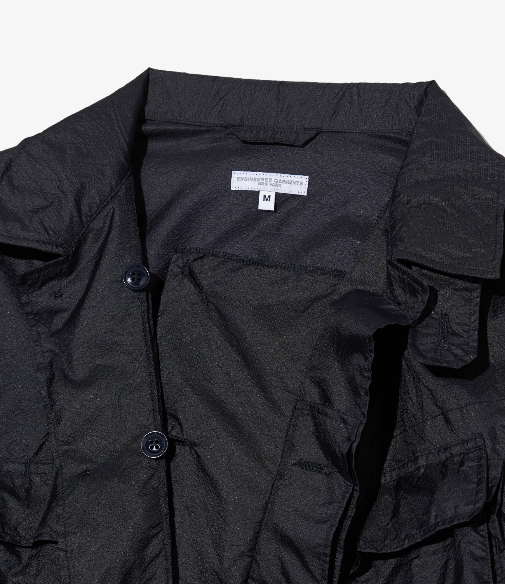 BDU Jacket - Dk. Navy Nylon Micro Ripstop - Image 4