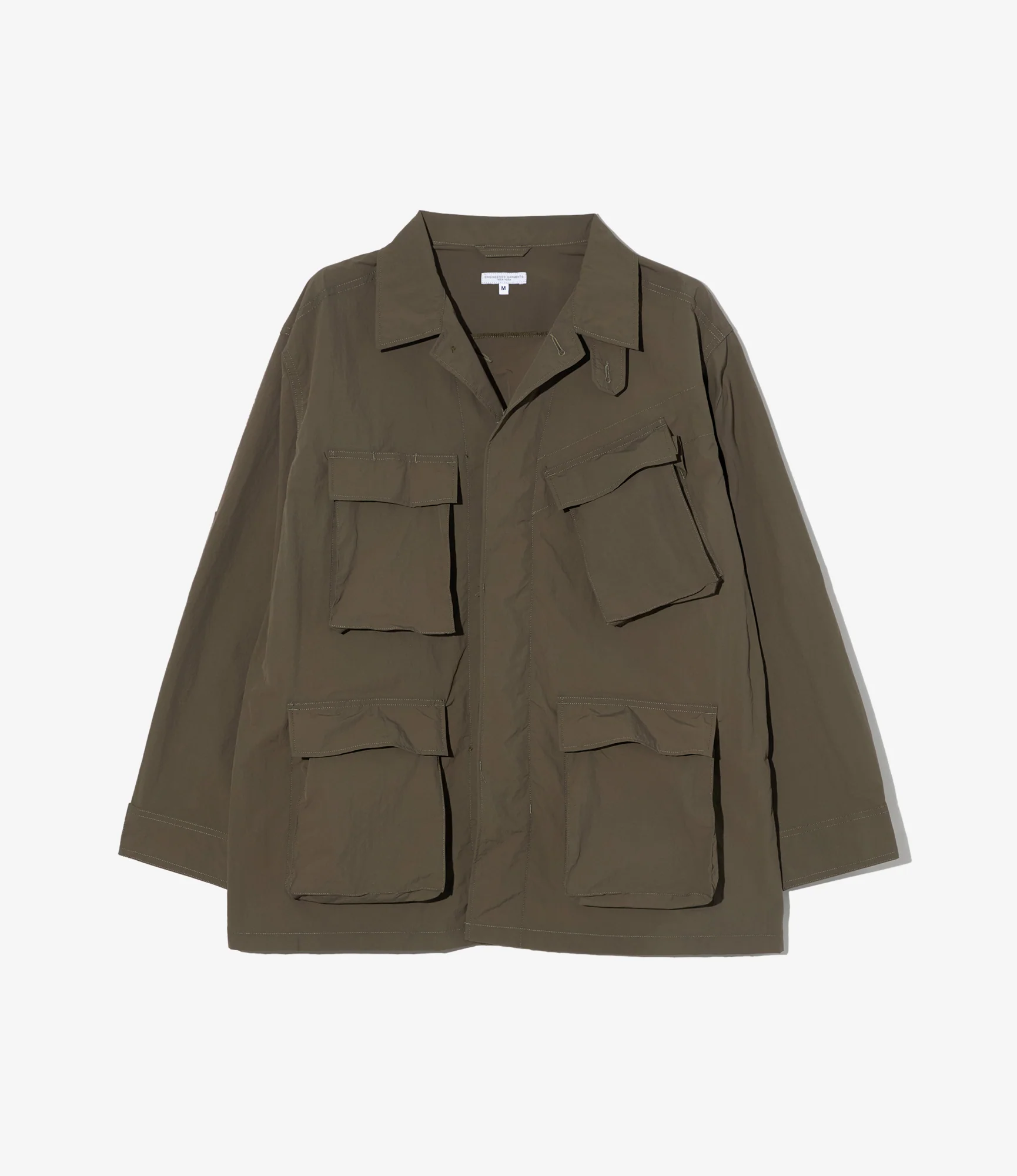BDU Jacket - Olive Polyester Taslan
