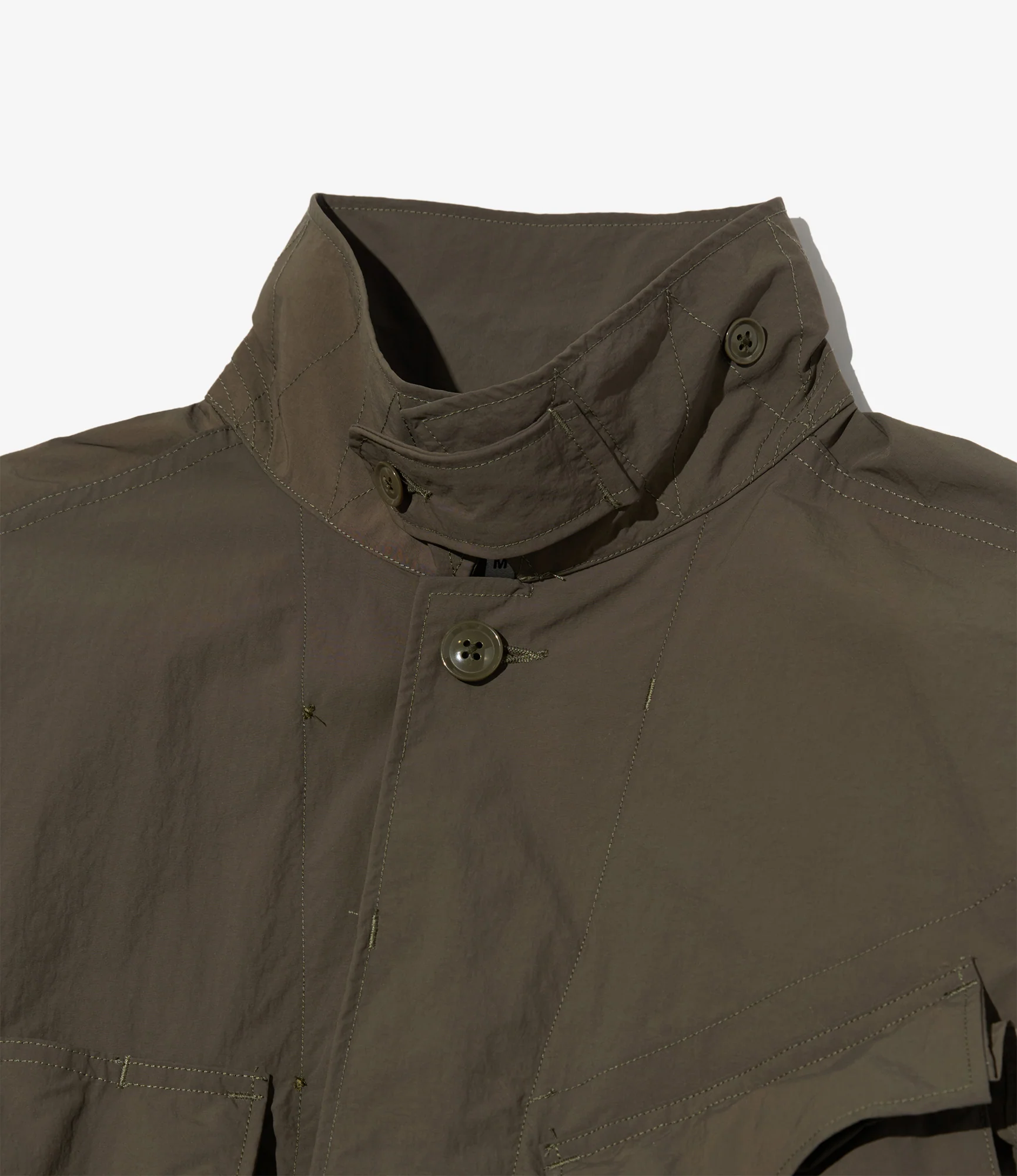 BDU Jacket - Olive Polyester Taslan - Image 3