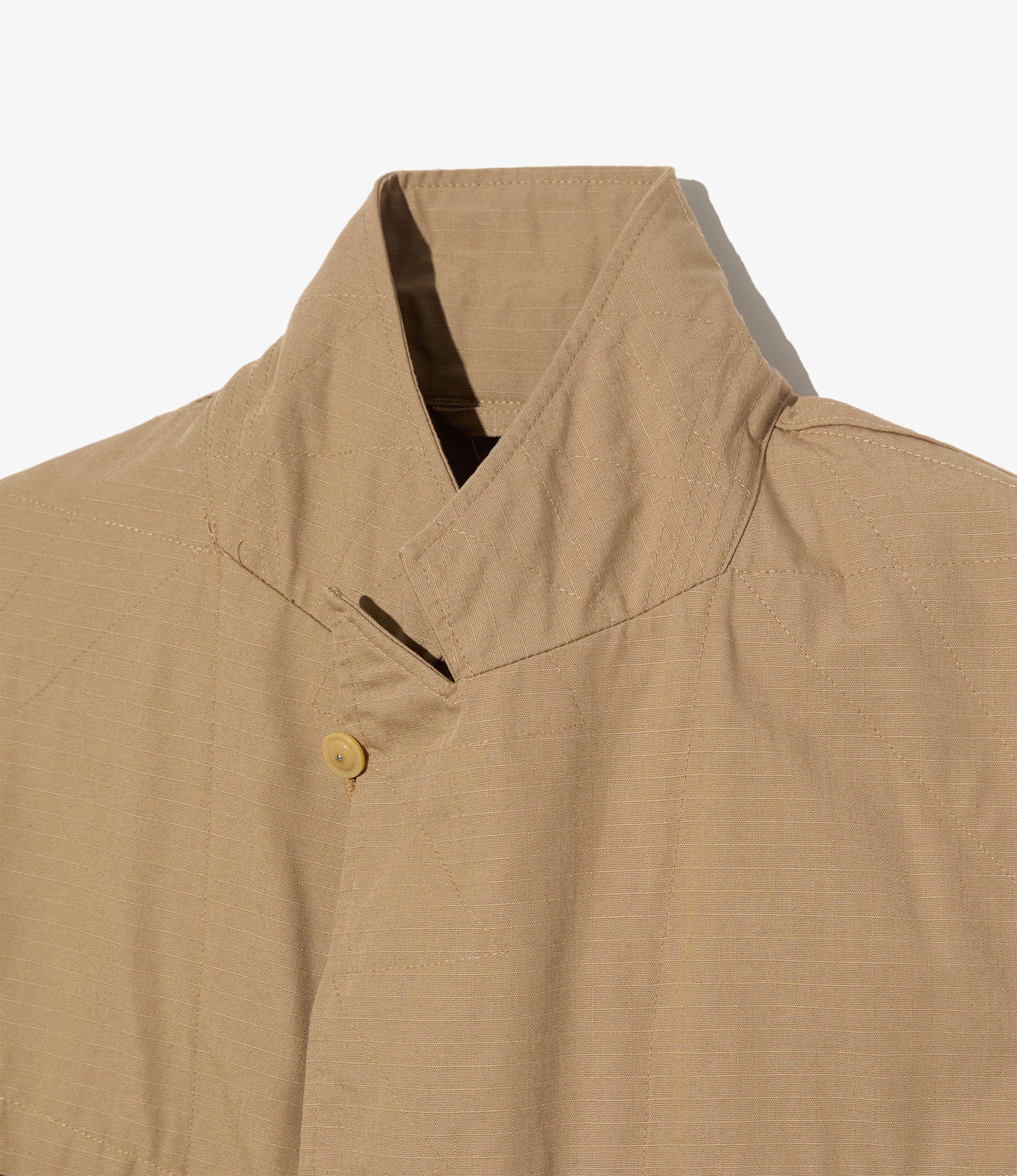 Bedford Jacket - Khaki Cotton Ripstop - Image 3