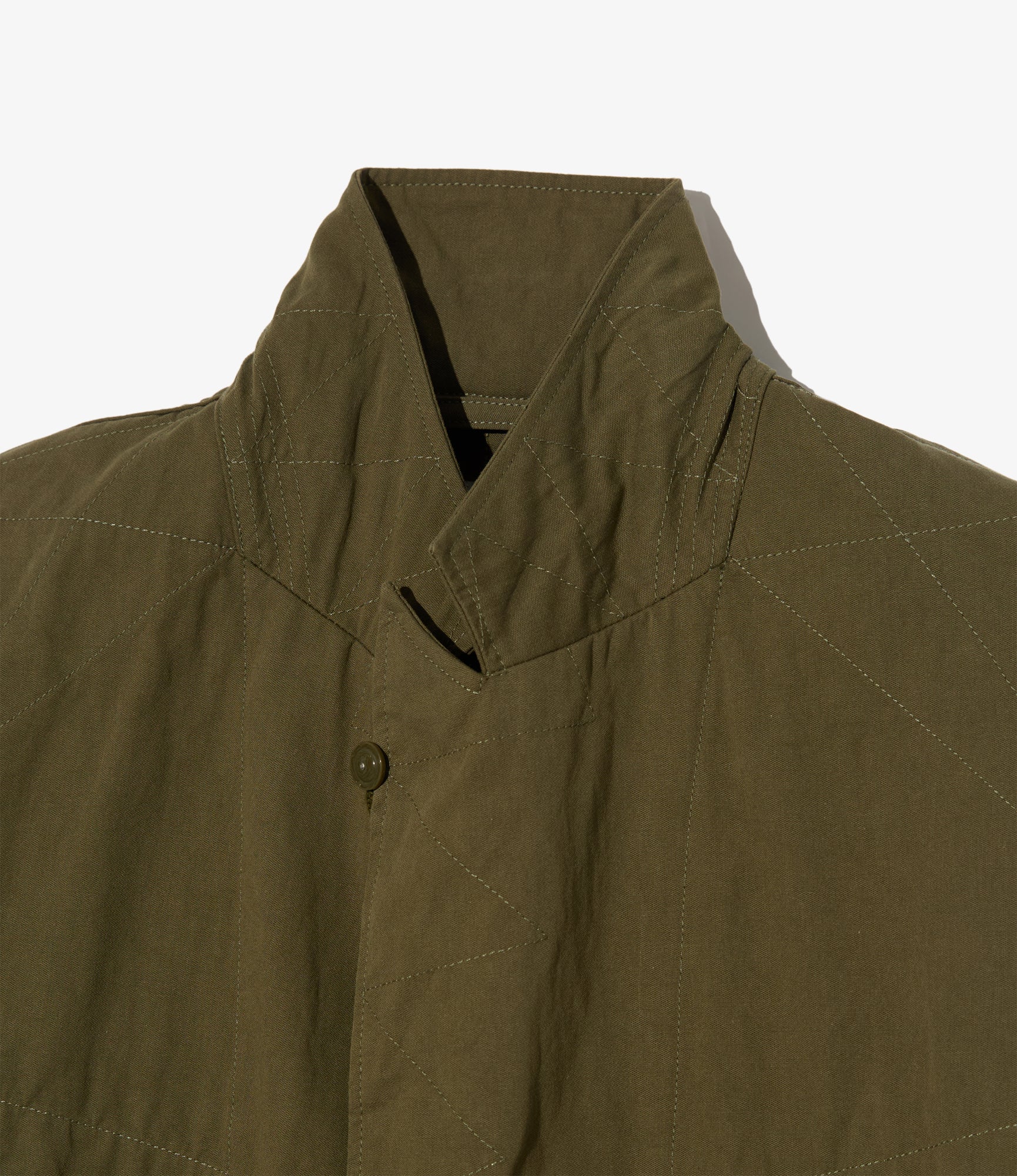 Bedford Jacket - Olive Cotton Sanded Cloth - Image 3