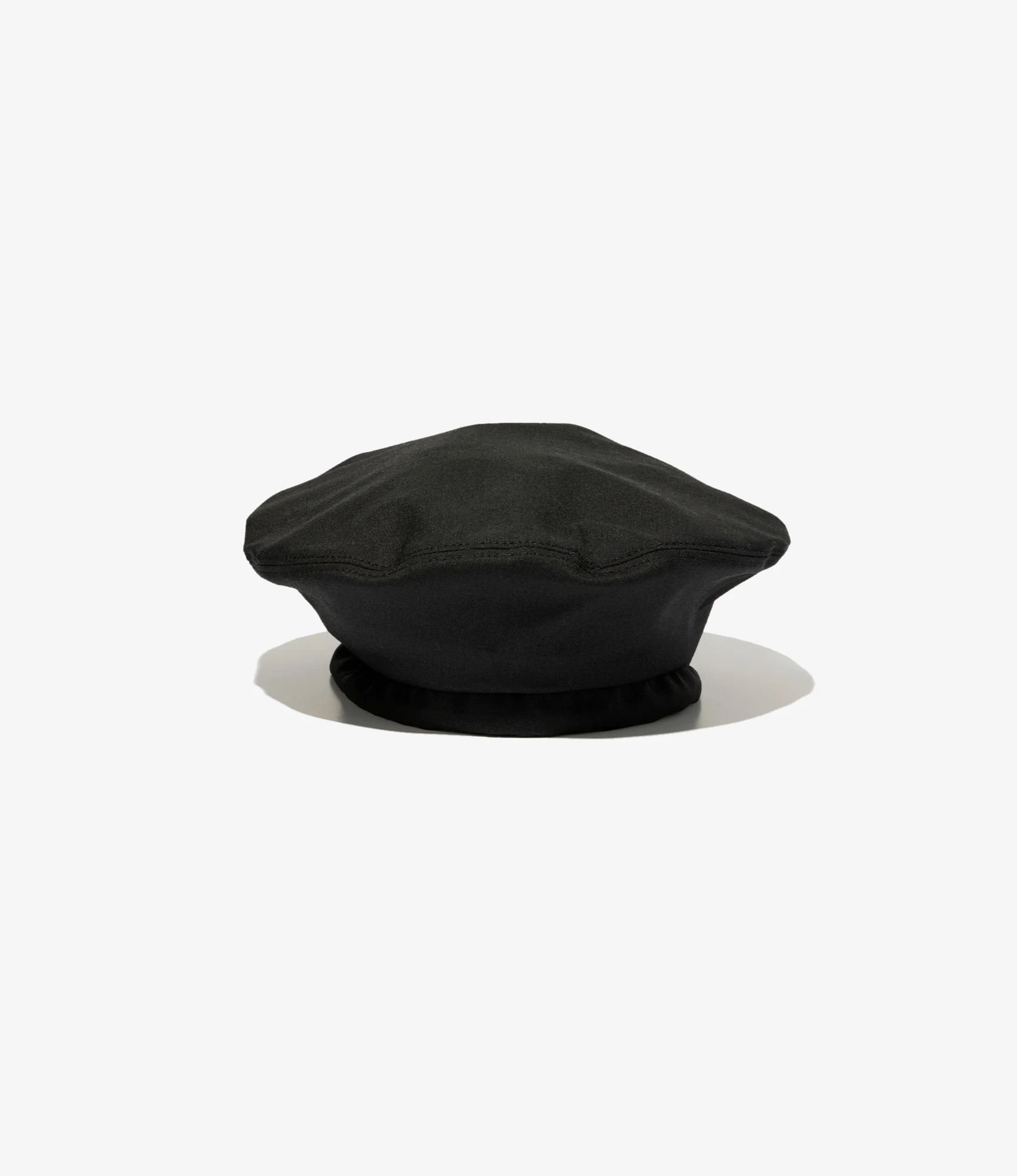Beret - Black Tropical Wool