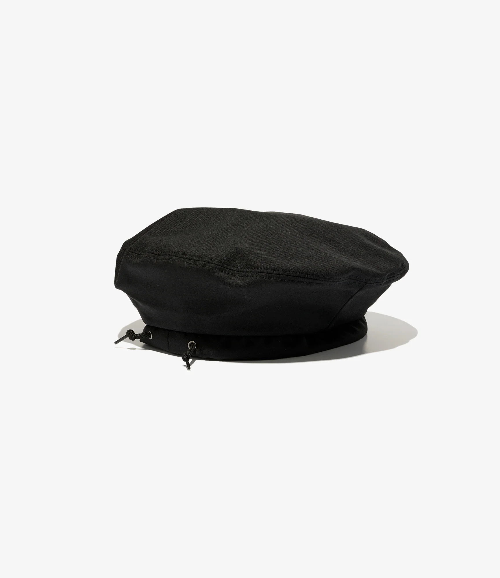 Beret - Black Tropical Wool - Image 2