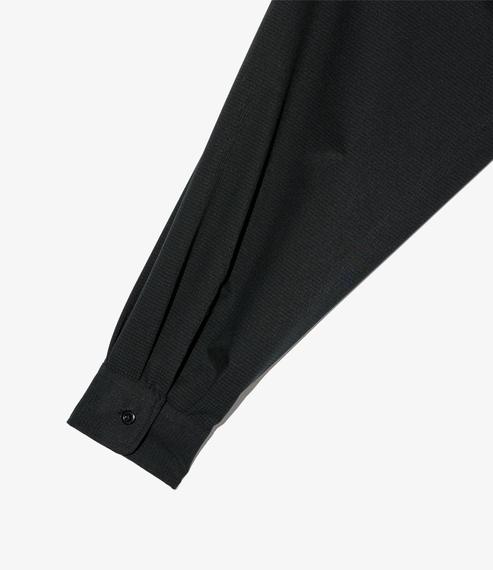 Bowling Shirt - Black Polyester Mesh - Image 4