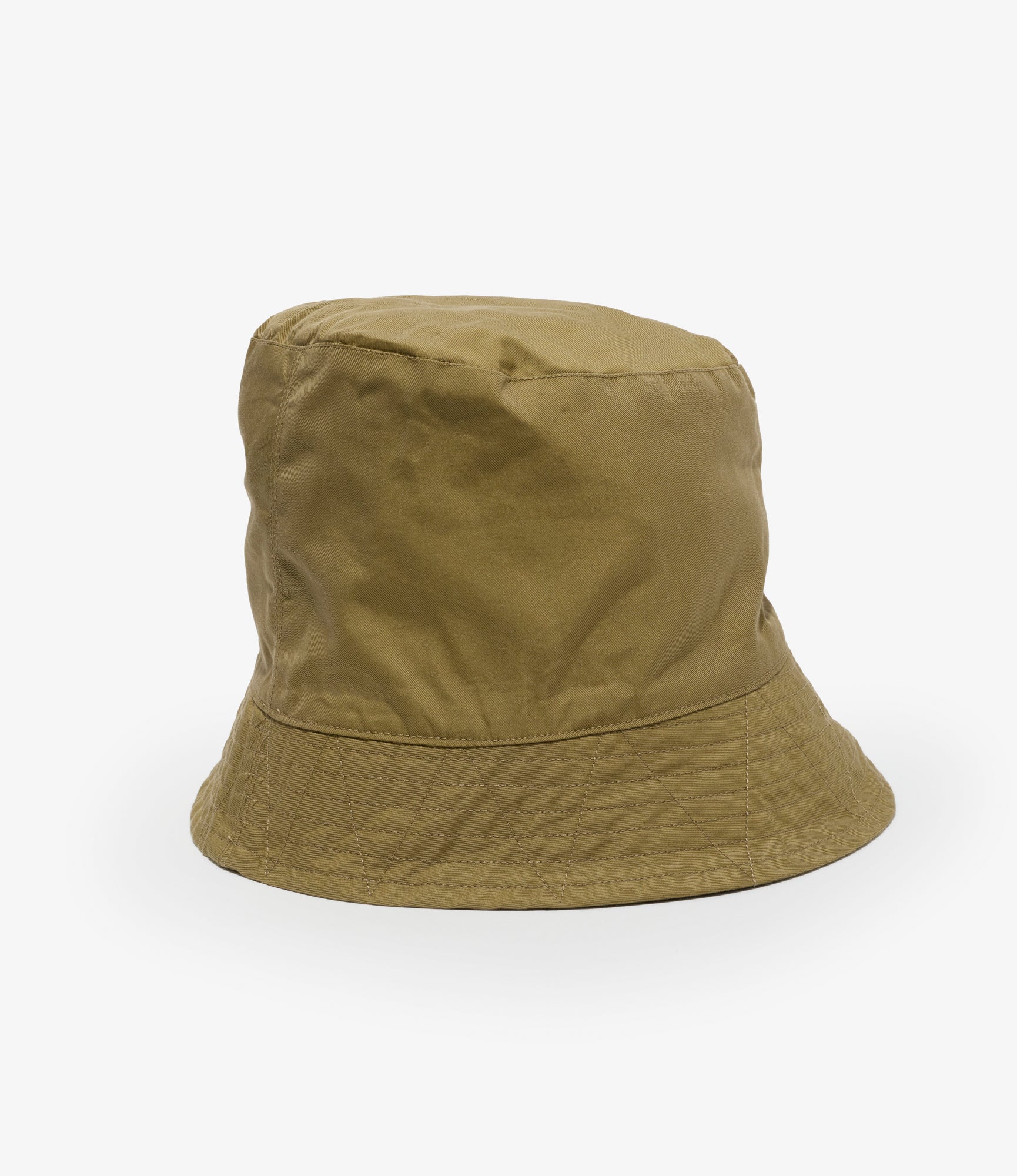 Bucket Hat - Khaki Cotton French Twill - Image 2