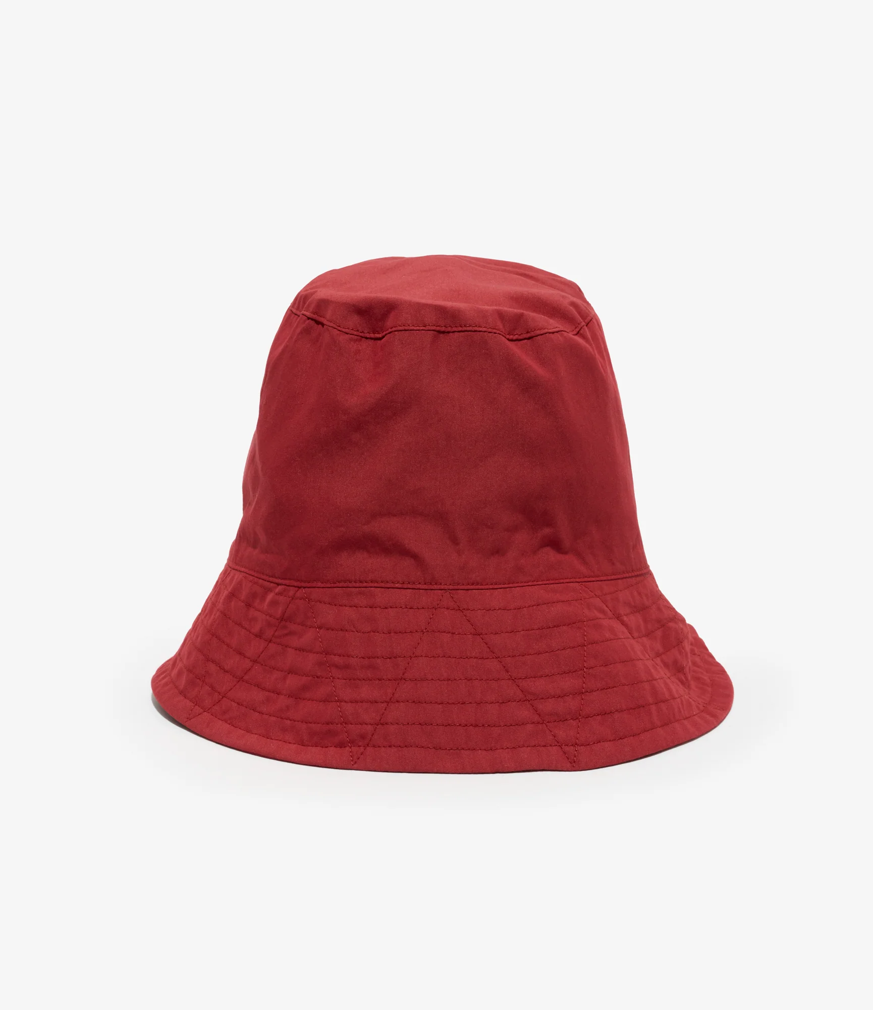 Bucket Hat - Red Lt. Weight Nyco Poplin