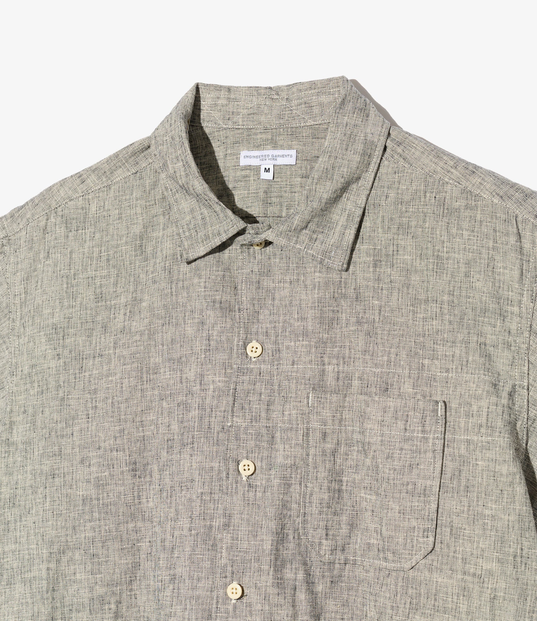 Camp Shirt - H. Grey CL Melange - Image 3