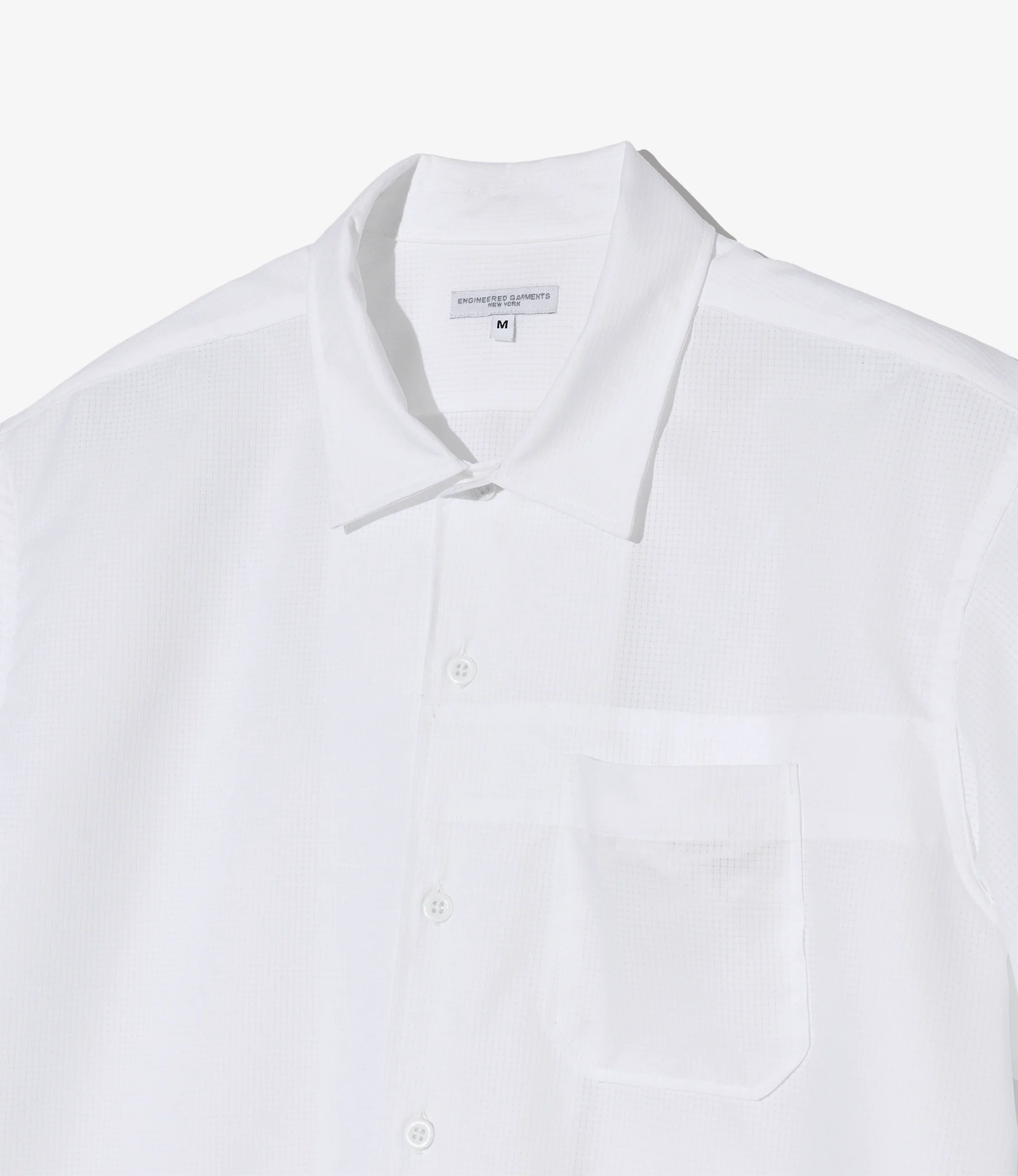 Camp Shirt - White Polyester Mesh - Image 3
