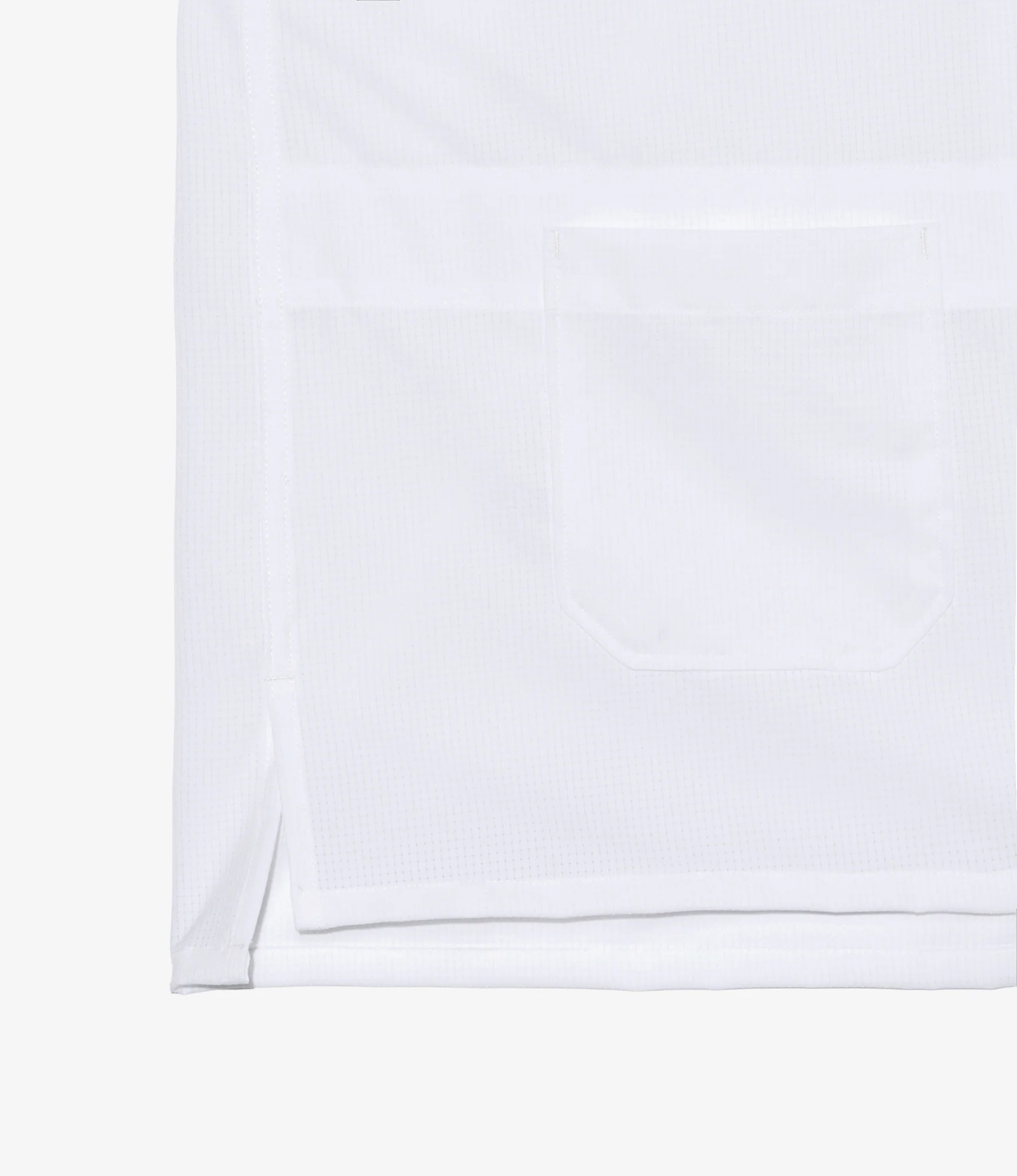 Camp Shirt - White Polyester Mesh - Image 4