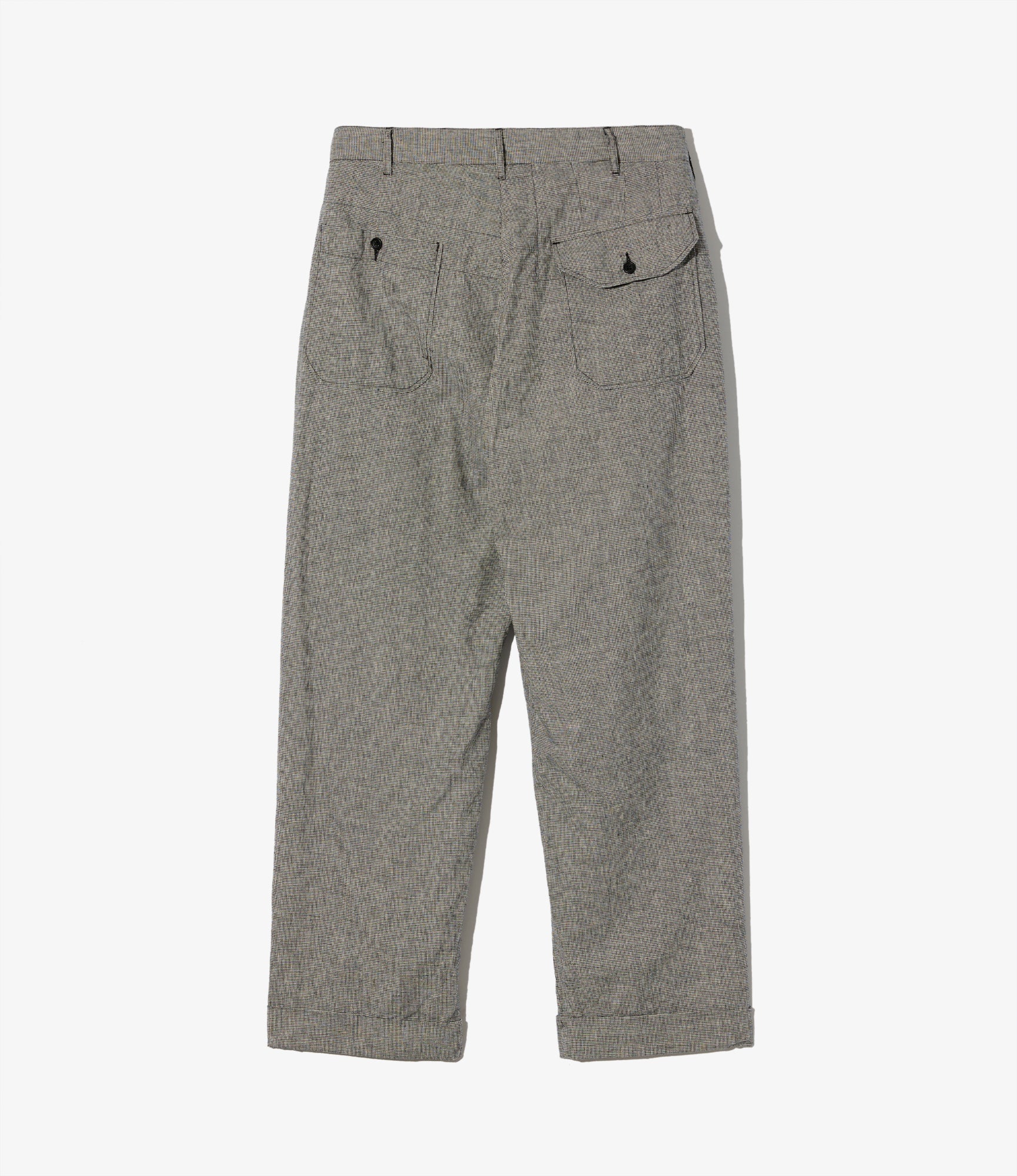 Carlyle Pant - Black/Grey CL Houndstooth - Image 2