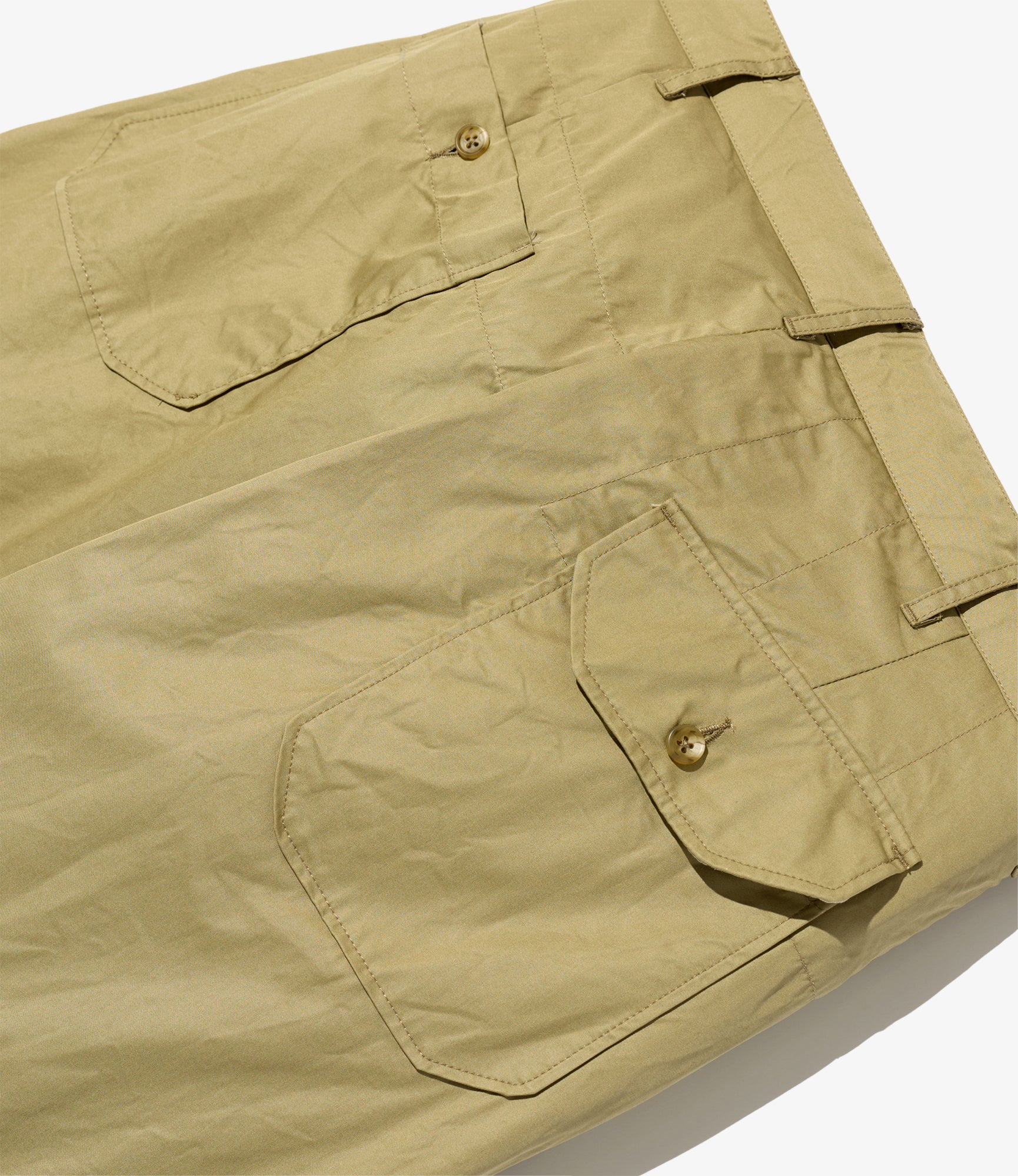Carlyle Pant - Khaki Cotton French Twill - Image 4