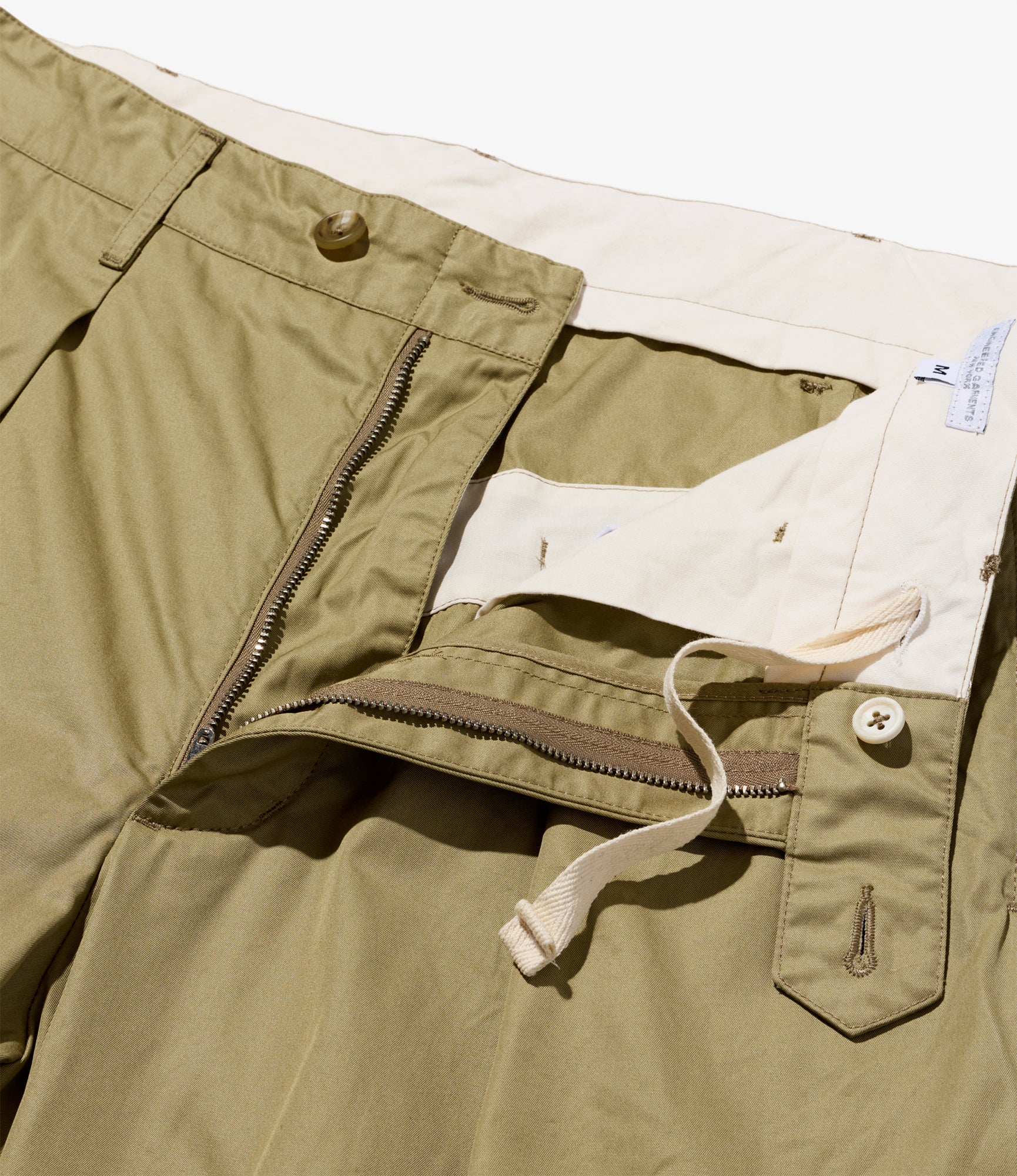 Carlyle Pant - Khaki Cotton French Twill - Image 5