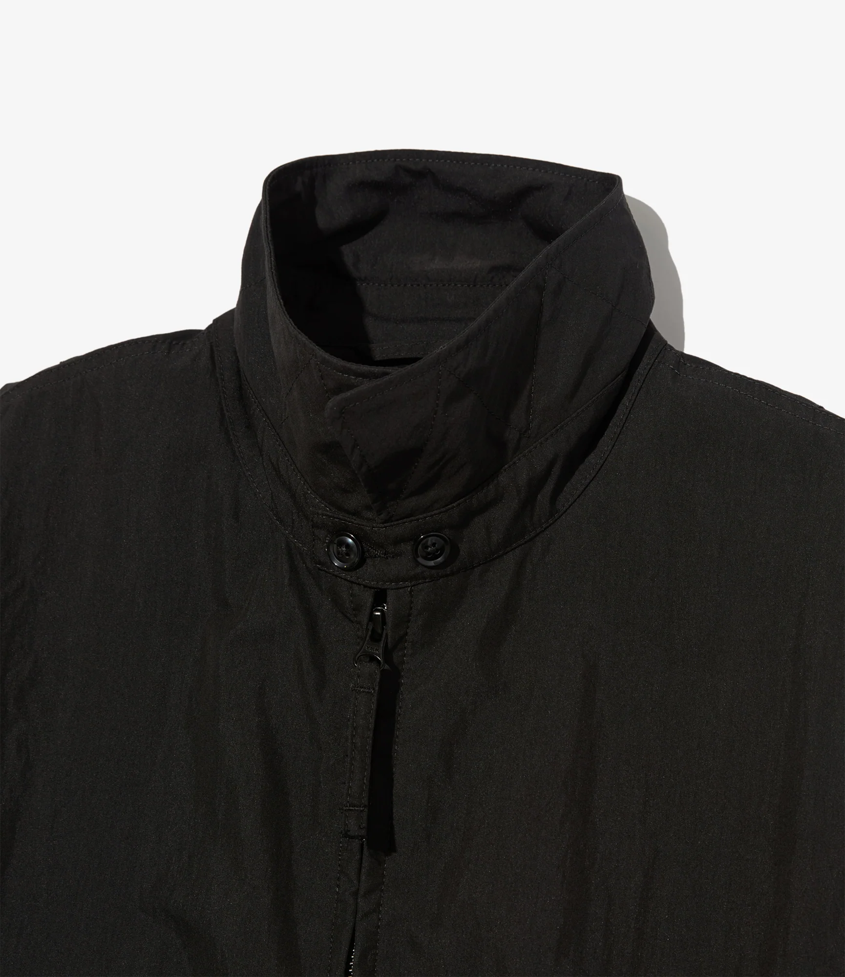 Claigton Jacket - Black Lt. Weight Nyco Poplin - Image 3