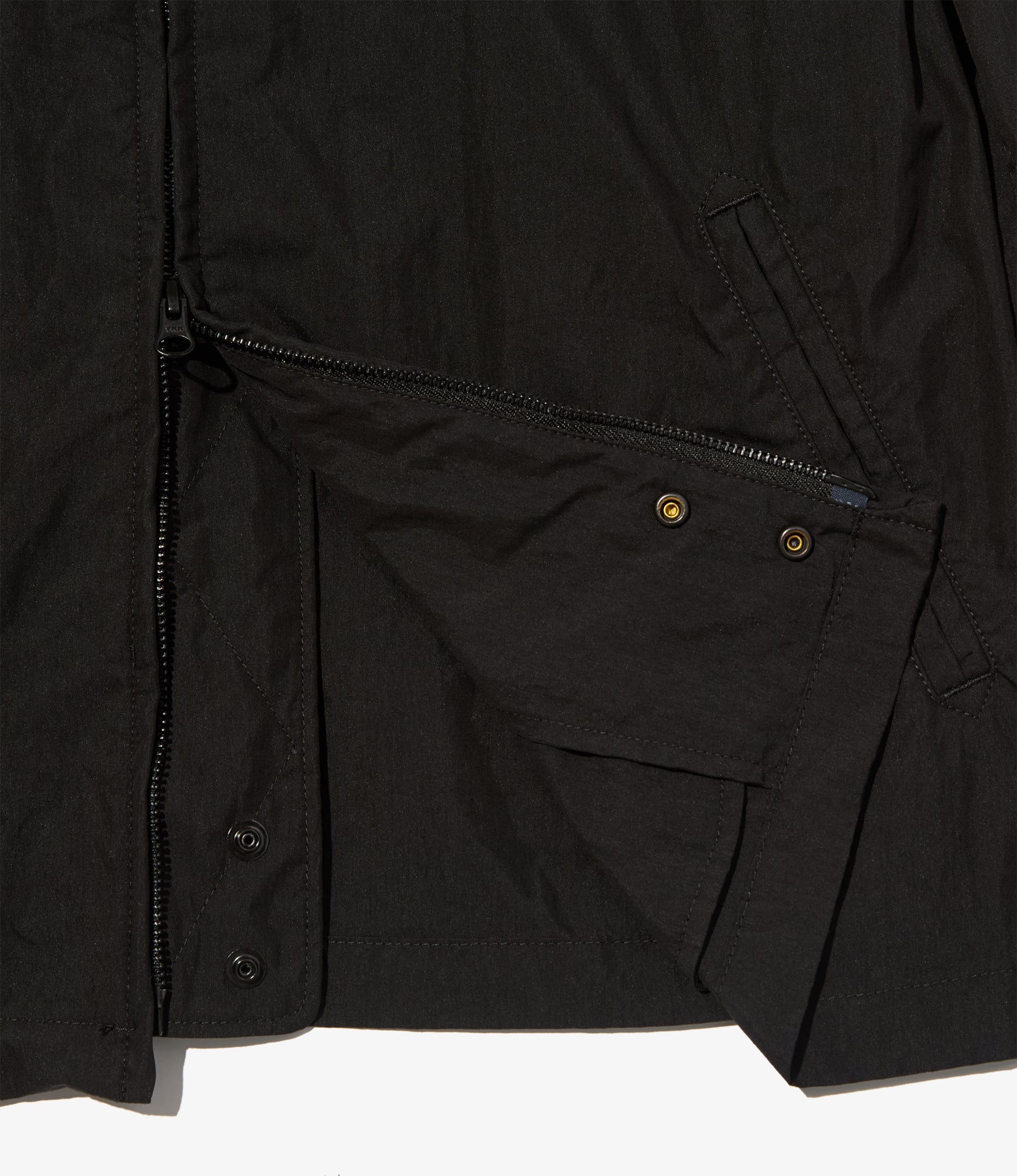 Claigton Jacket - Black Lt. Weight Nyco Poplin - Image 4