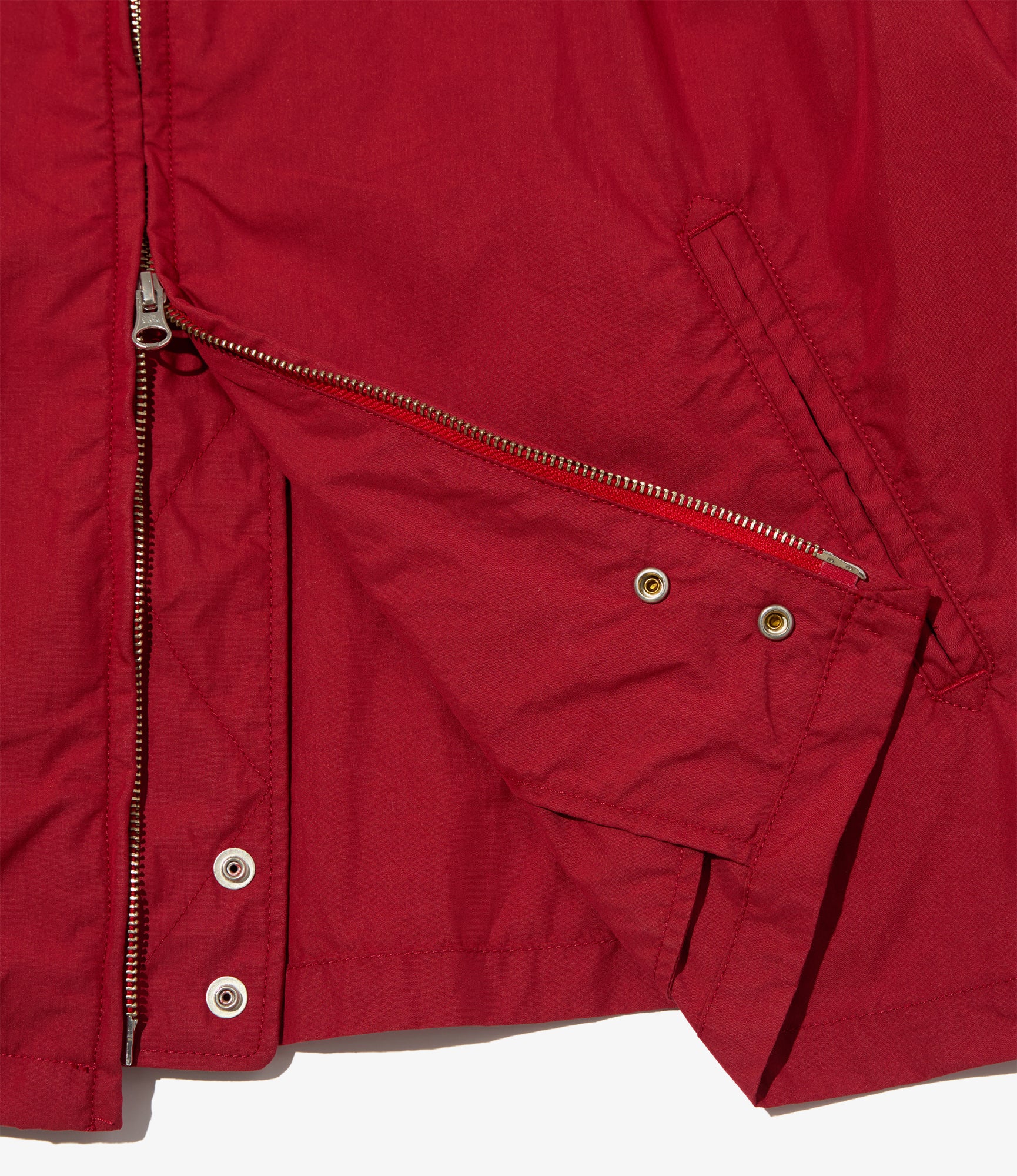 Claigton Jacket - Red Lt. Weight Nyco Poplin - Image 4
