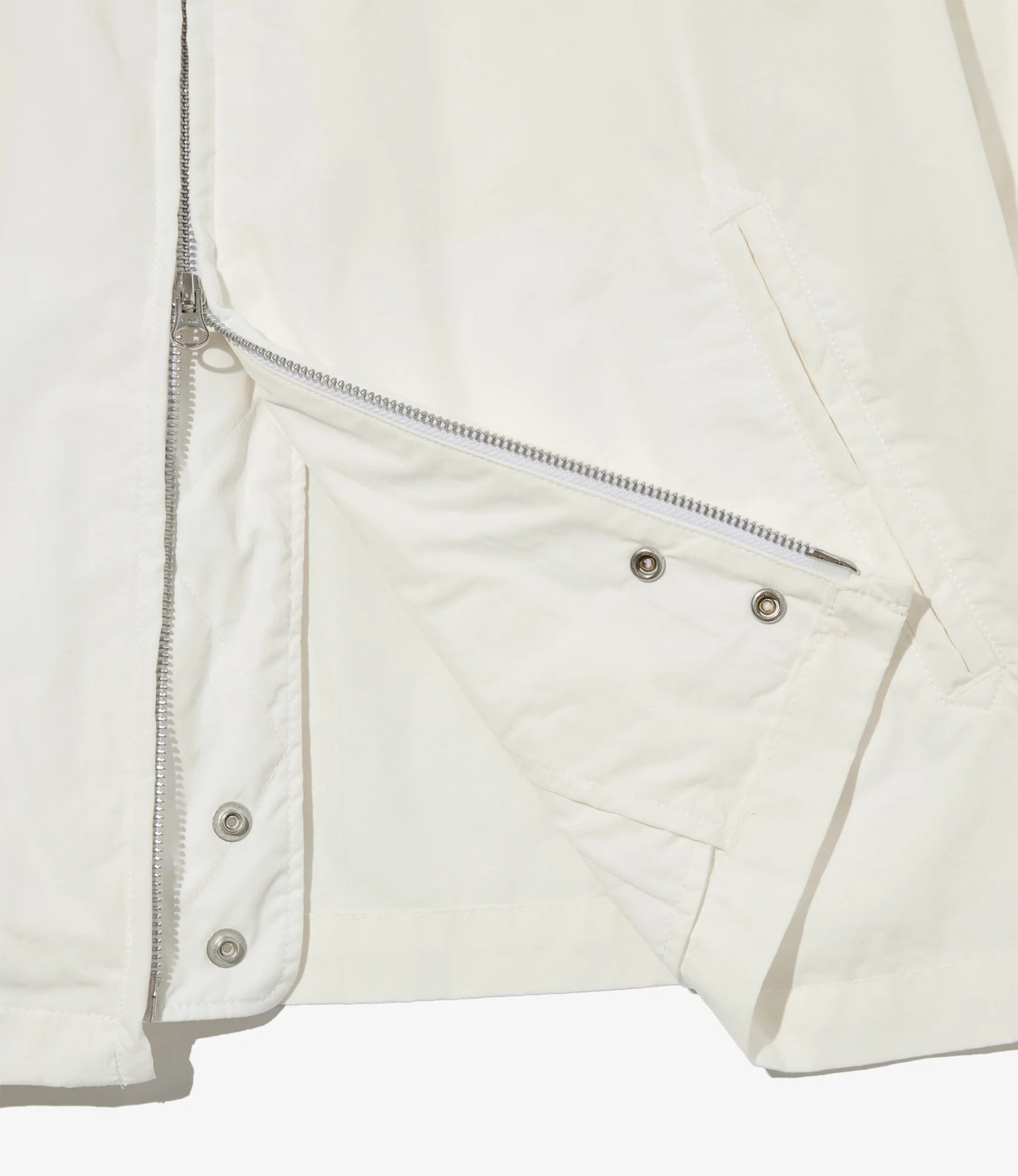 Claigton Jacket - White Lt. Weight Nyco Poplin - Image 4