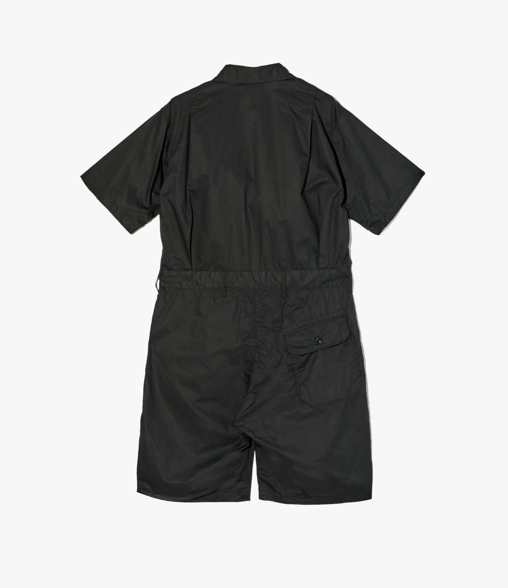 Combi Suit - Black Cotton Highcount Twill - Image 2