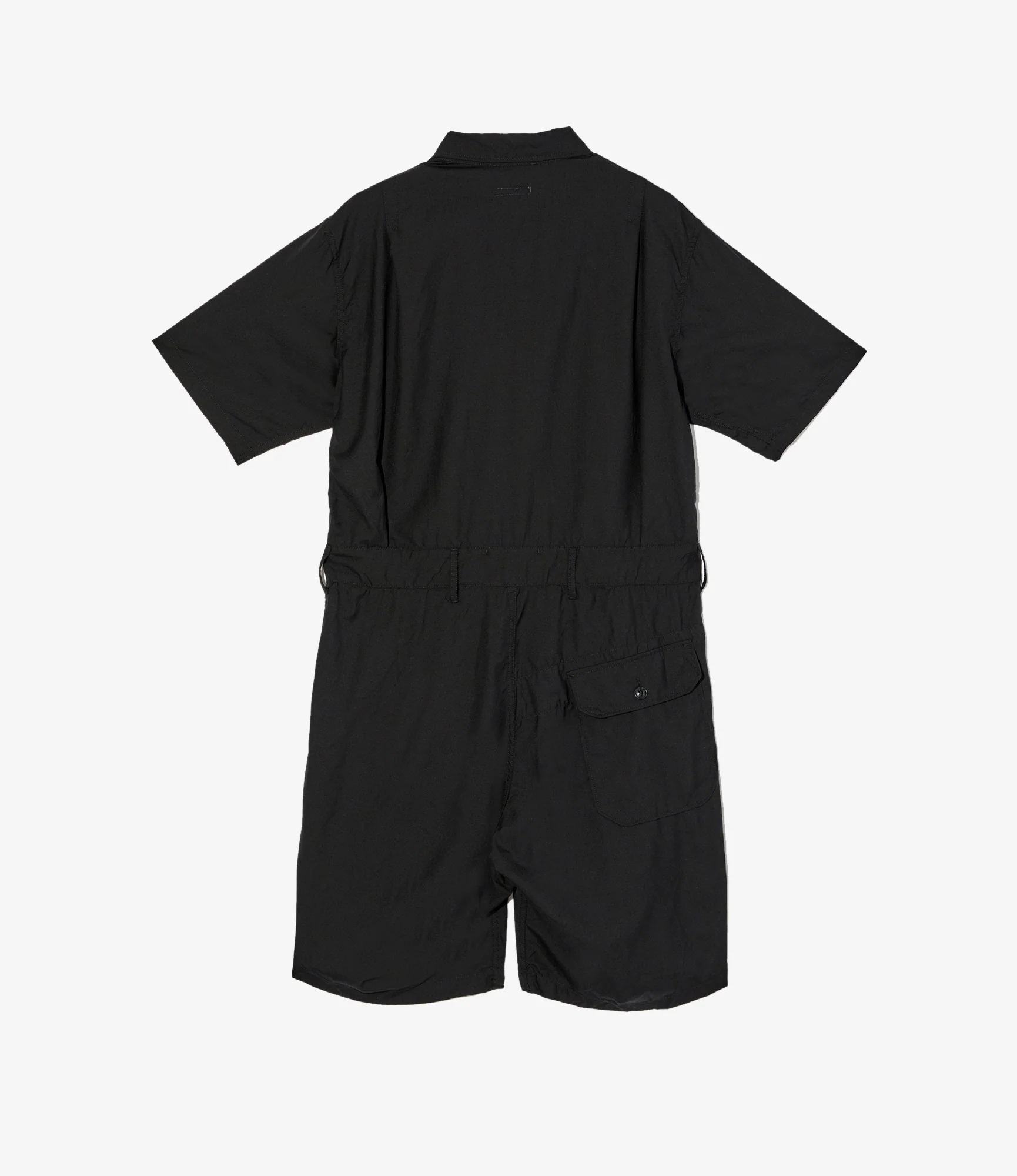 Combi Suit - Black Tropical Wool - Image 2