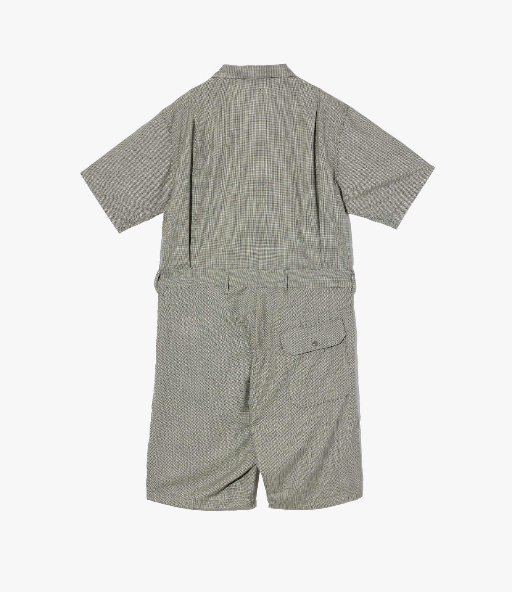 Combi Suit - Grey Micro Houndstooth Tropical Wool - Image 2