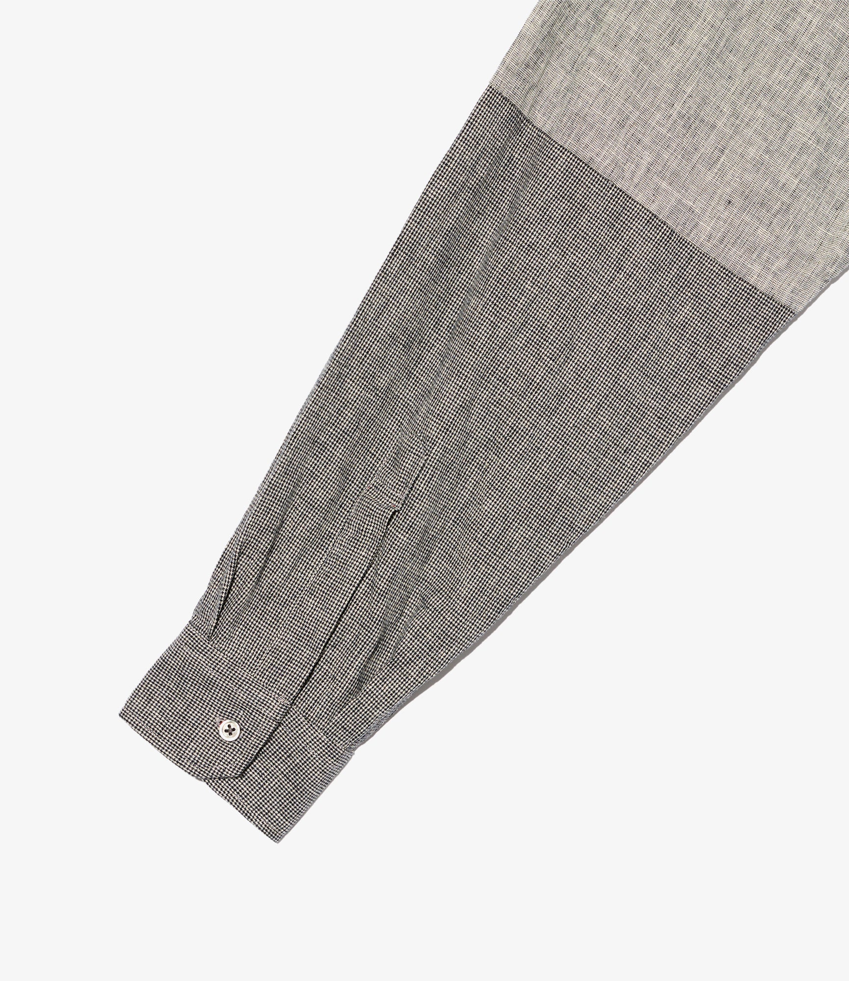 Combo Spread Collar Shirt - H. Grey CL Melange - Image 4