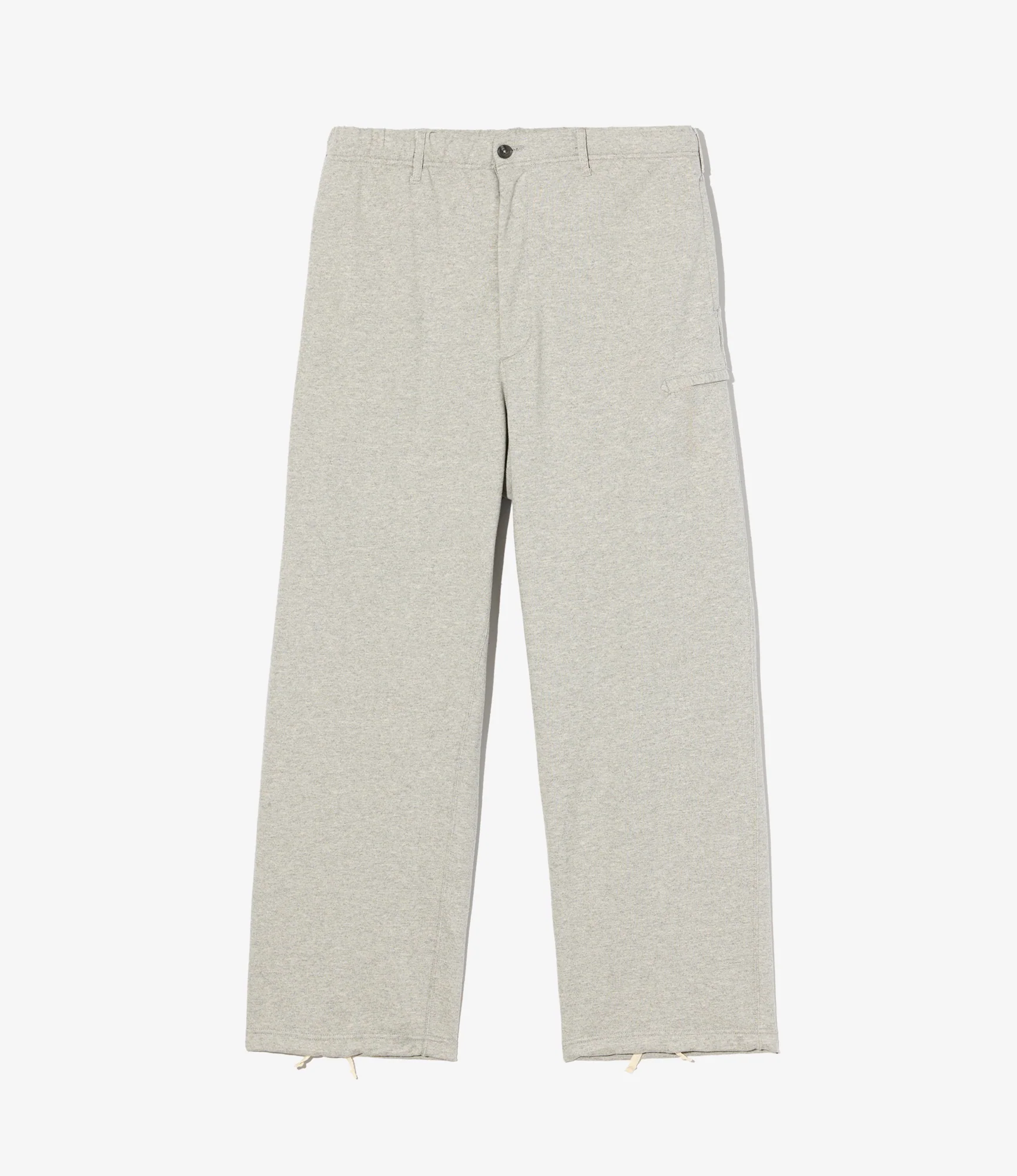 Drawstring Pant - Heather Grey French Terry