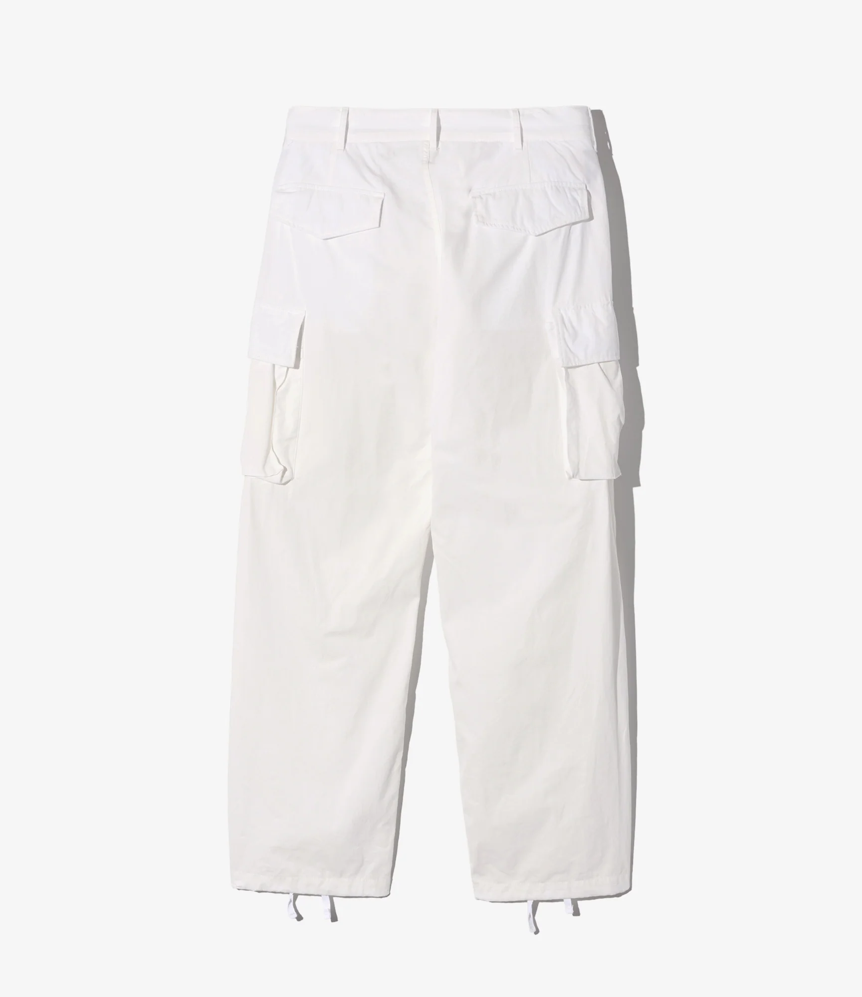 FA Pant - White Cotton Heavy Poplin - Image 2