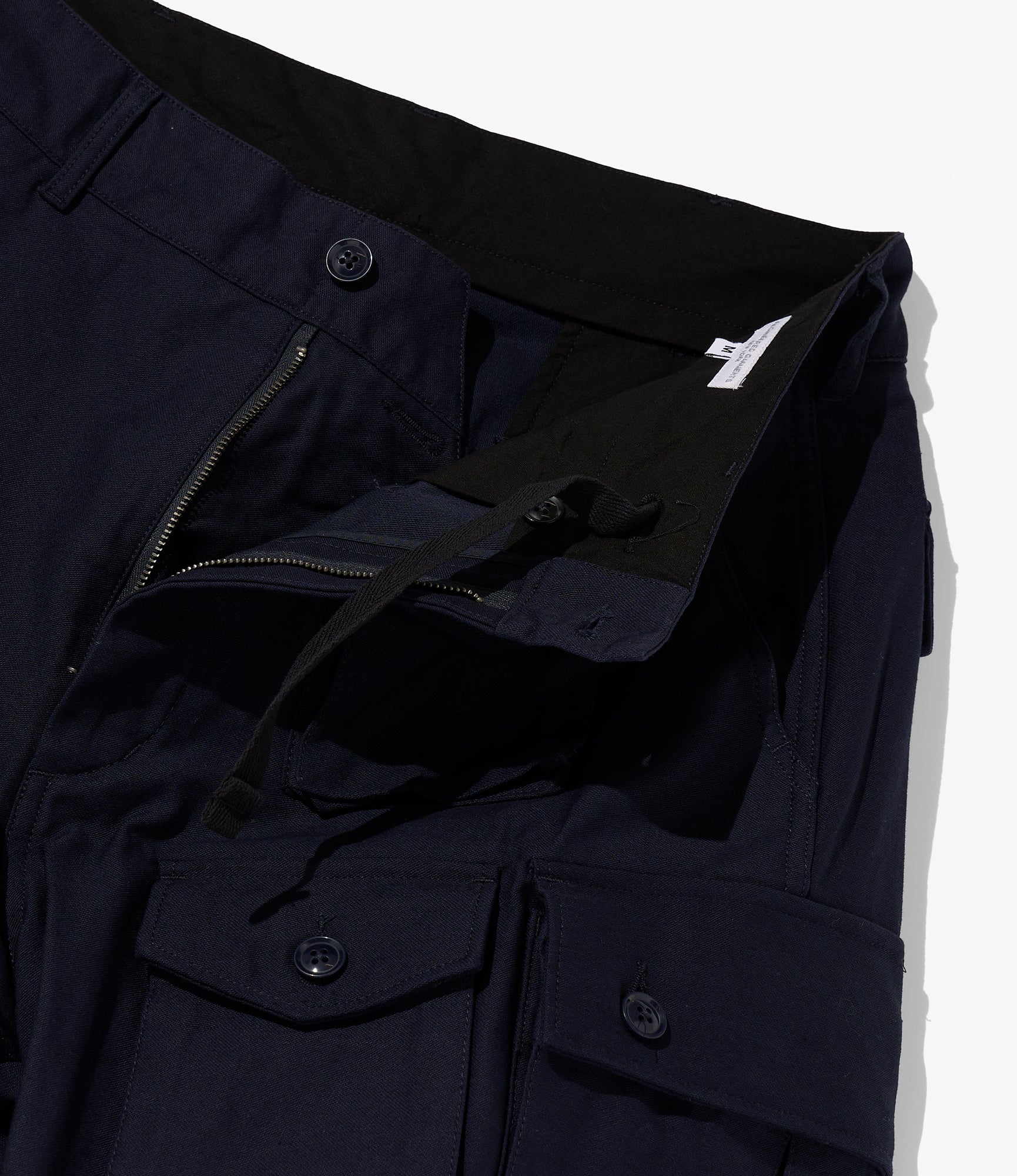 FA Short - Nepenthes Special - Dk. Navy Cotton Reverse Sateen - Image 4